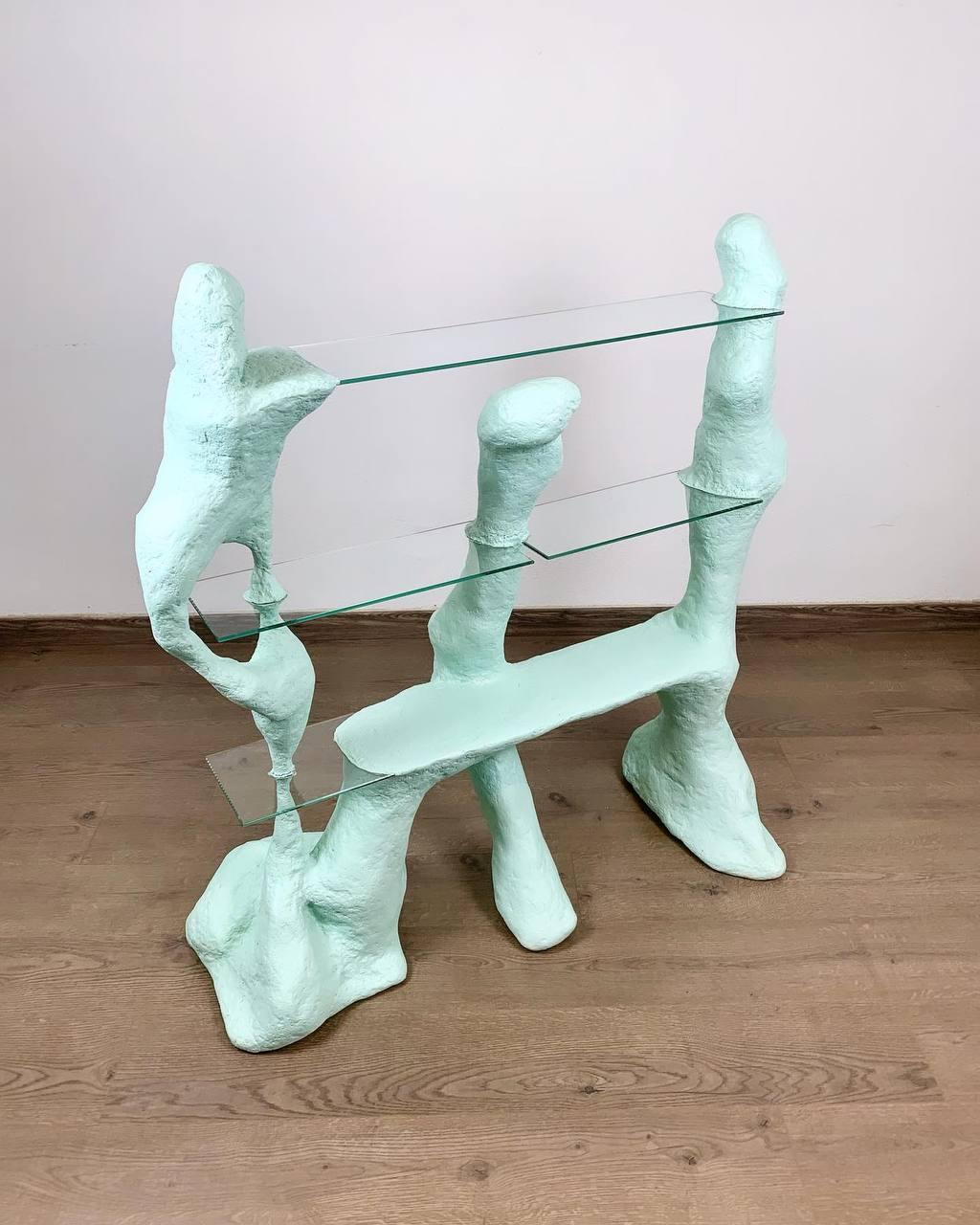 Sternum Shelf by Louis Bressolles In New Condition For Sale In Geneve, CH