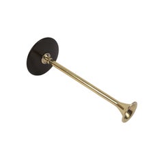 1900s Stethoscope Antique  Medical Tool Made in two Pieces of Brass and Ebonite