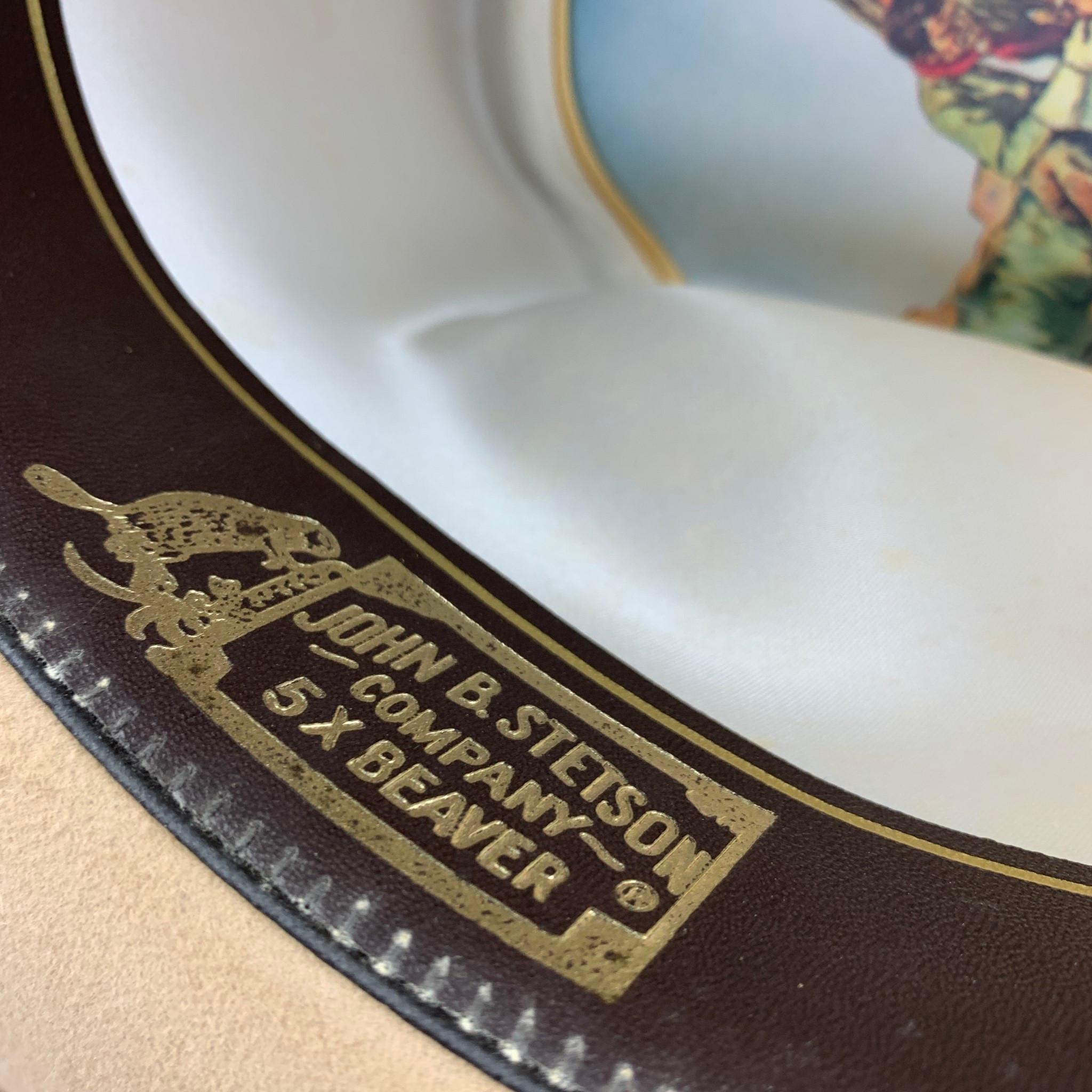 STETSON Size 57 Beige Dune 5x Hat 2