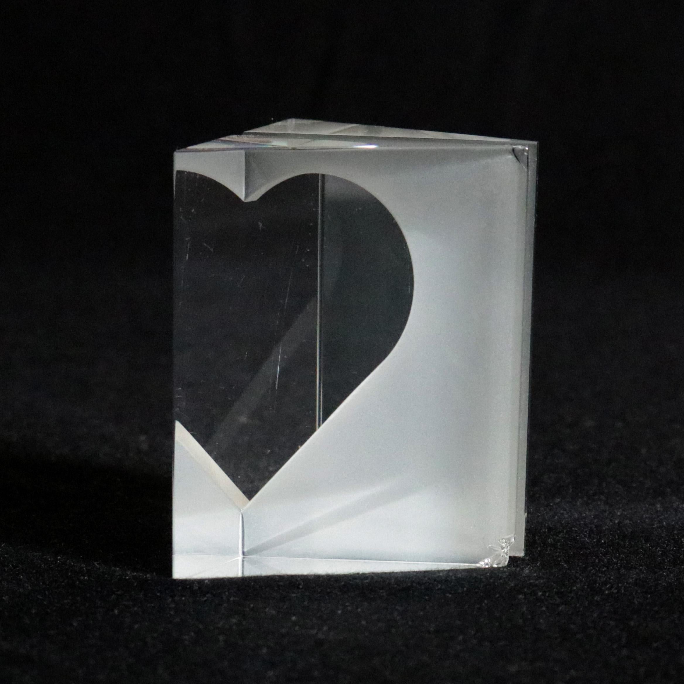 Steuben Art Glass Prismatic 