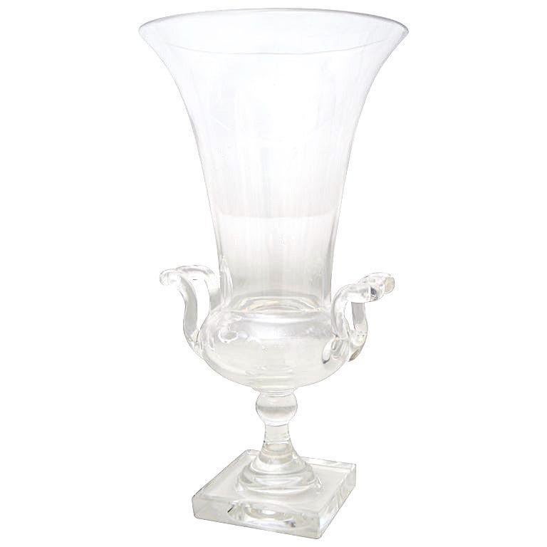 Steuben Attributed Trophy Trumpet Vase For Sale 4