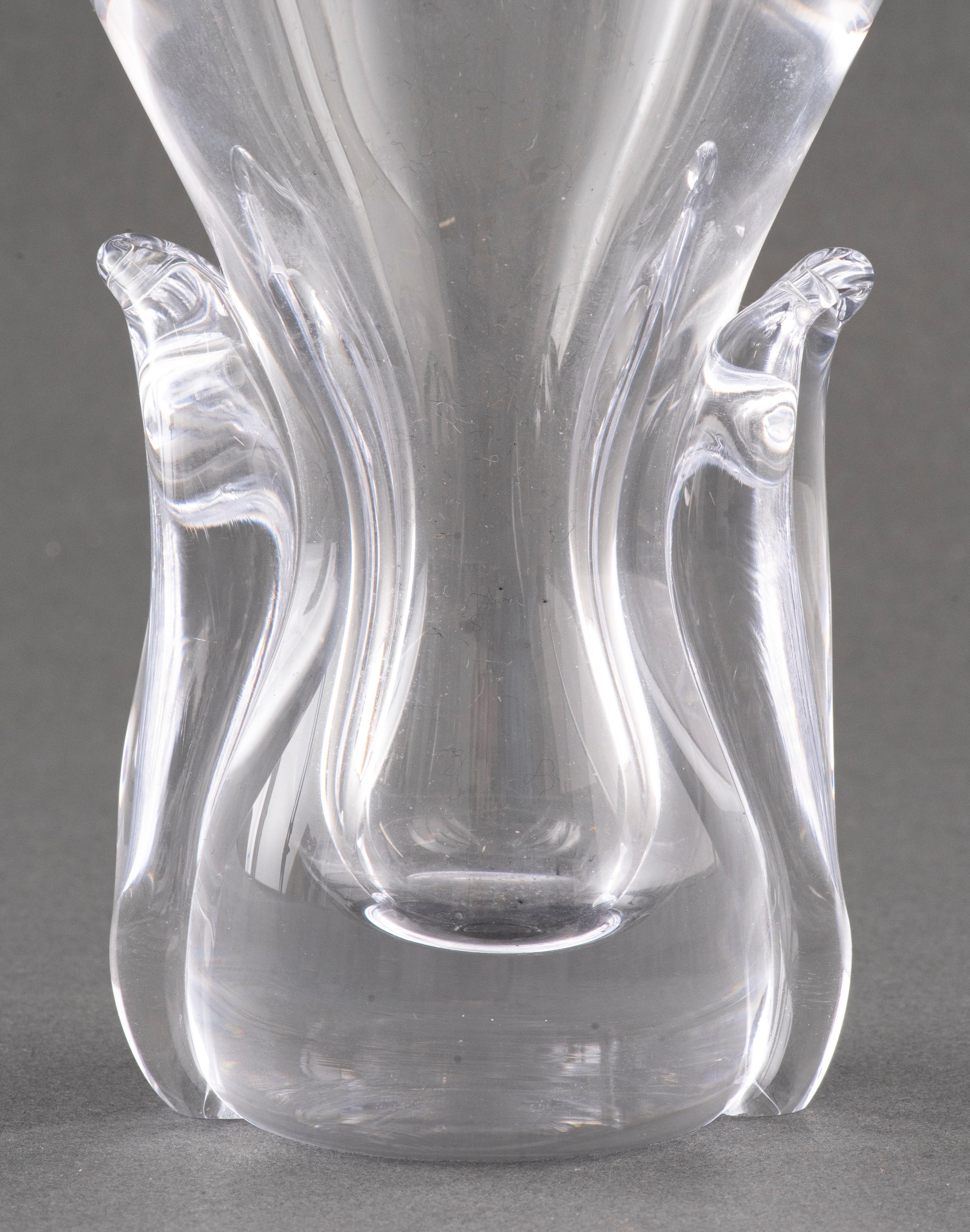 Steuben Kristallglas, Steuben Kristallglas, markiert „Steuben“, mit passender Tasche im Angebot 3