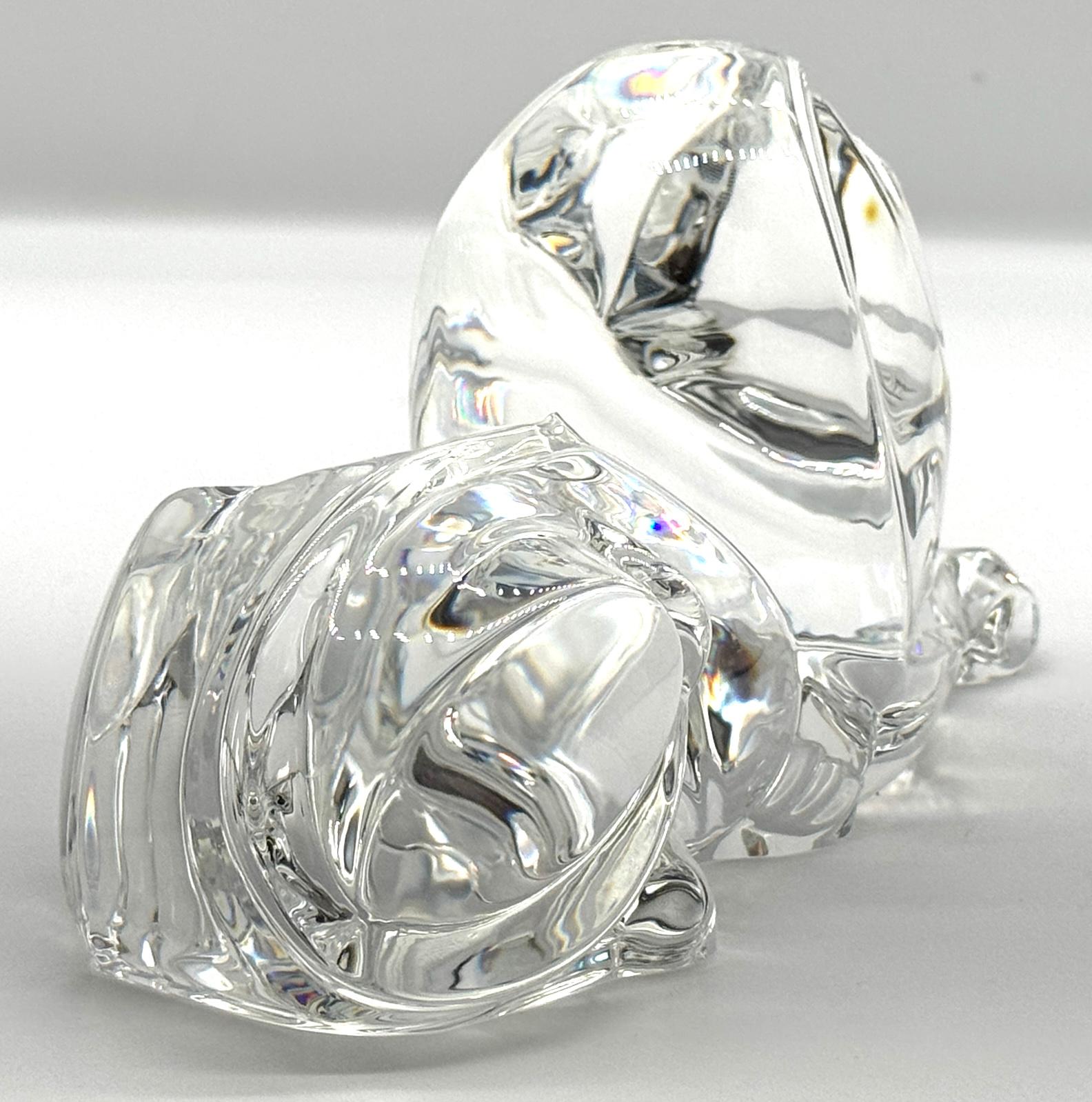 Steuben Crystal Recumbent Lion, von Lloyd Atkins, 1986 im Angebot 2