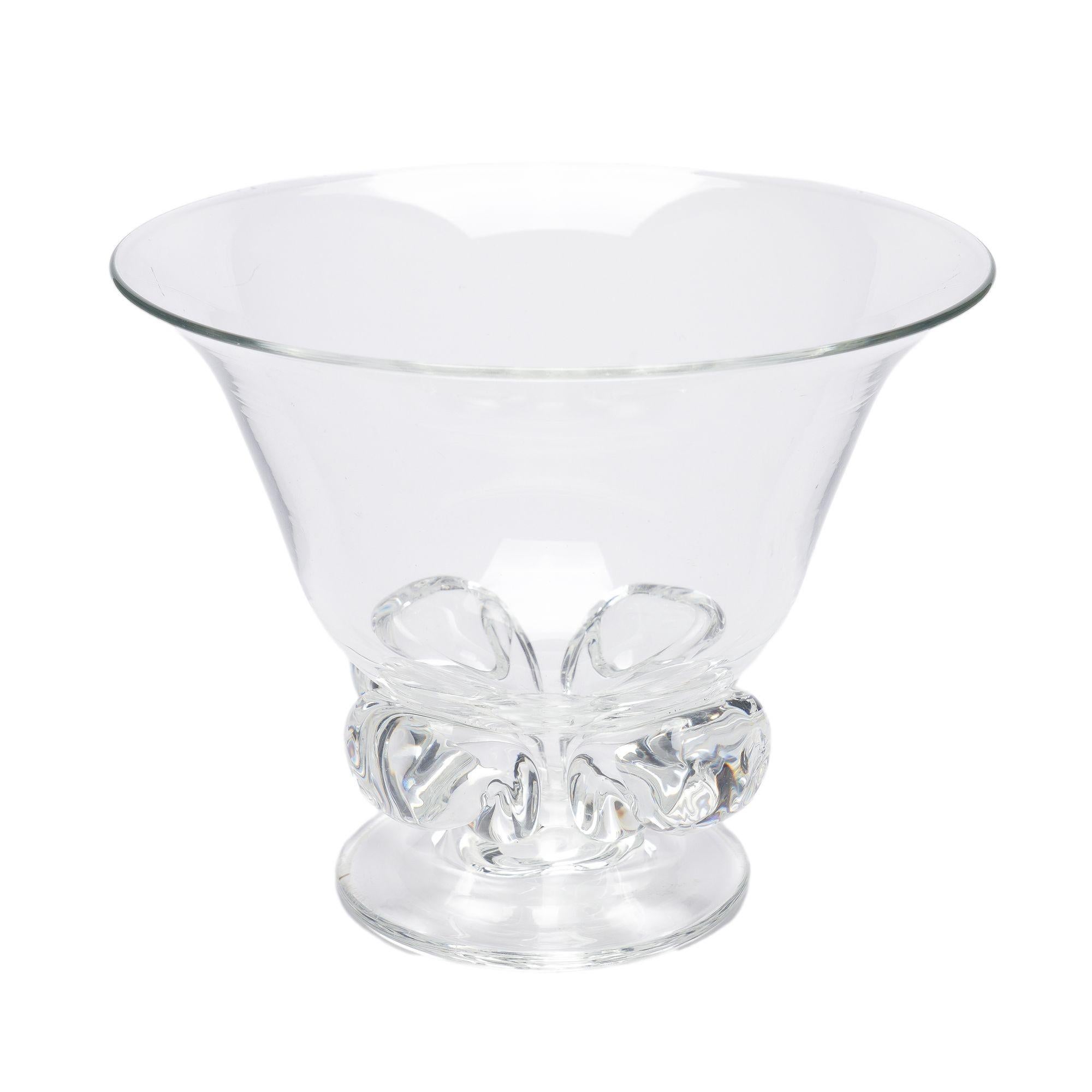 Vaso da fiori Steuben di John Dreves, 1948 ca. In condizioni buone in vendita a Kenilworth, IL