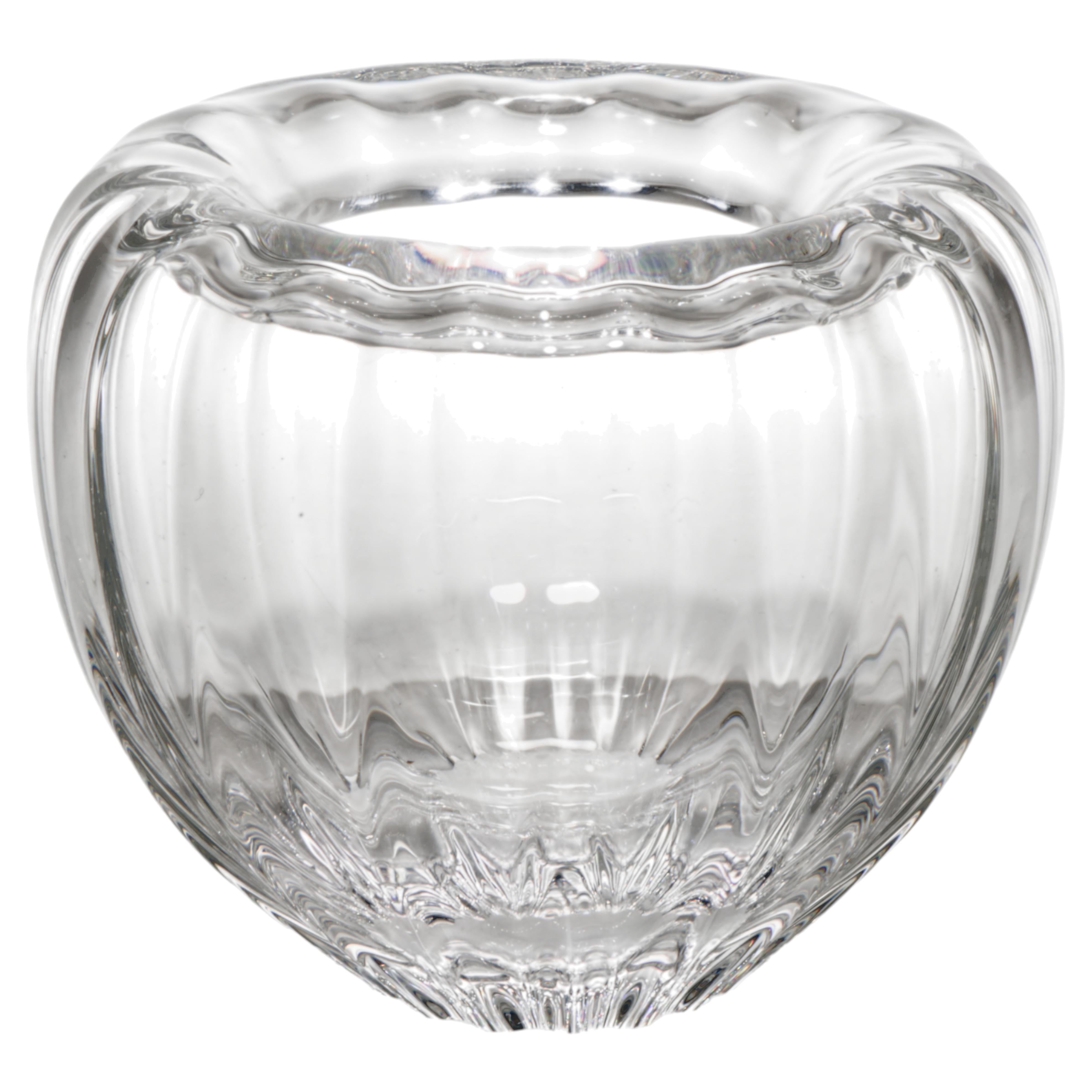 Is Steuben glass crystal?