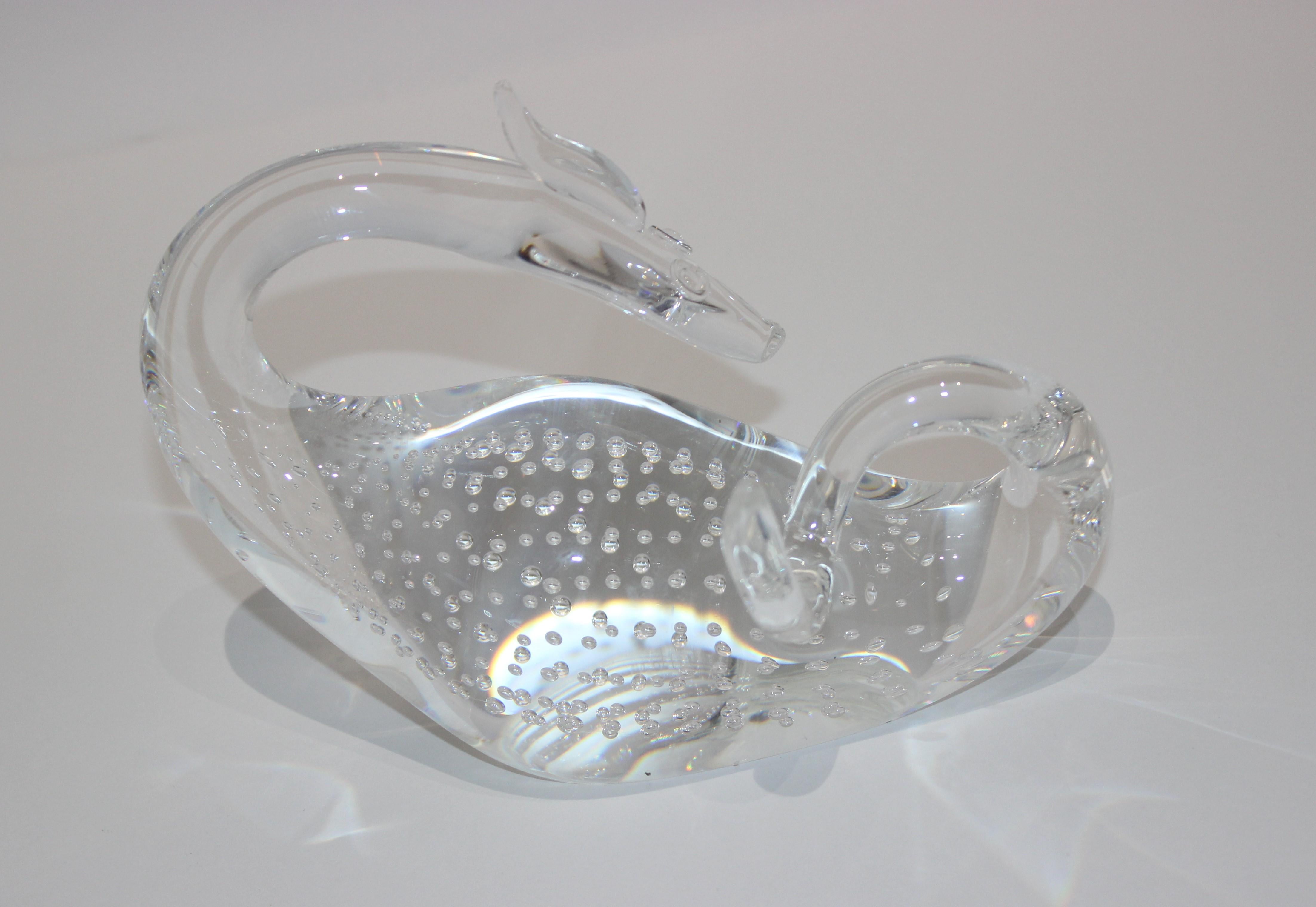 Hand-Crafted Steuben Glass Dragon