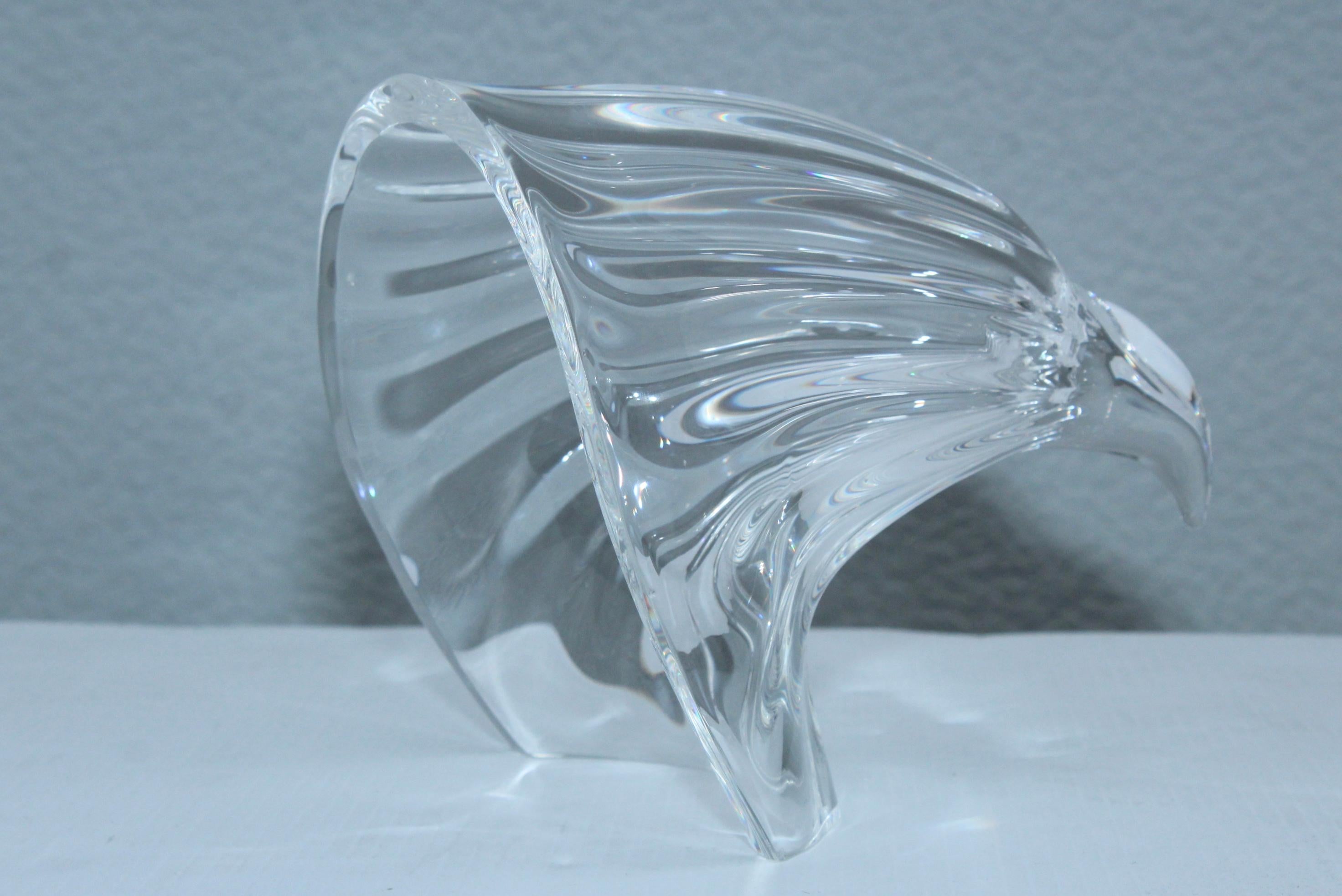 Steuben Glas Adler Glasskulptur im Zustand „Gut“ im Angebot in New York, NY