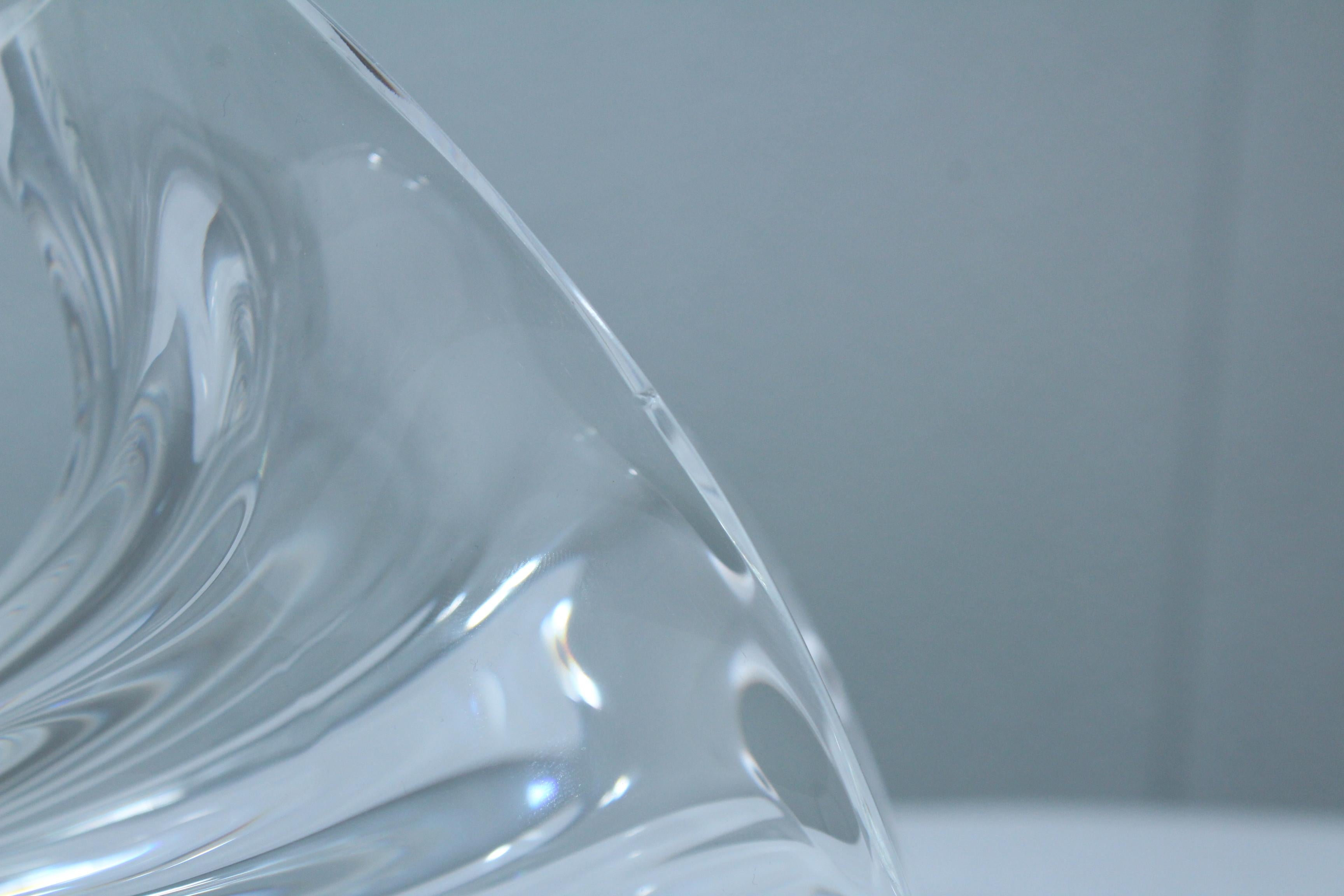 Verre Steuben Glass Sculpture en verre Aigle en vente