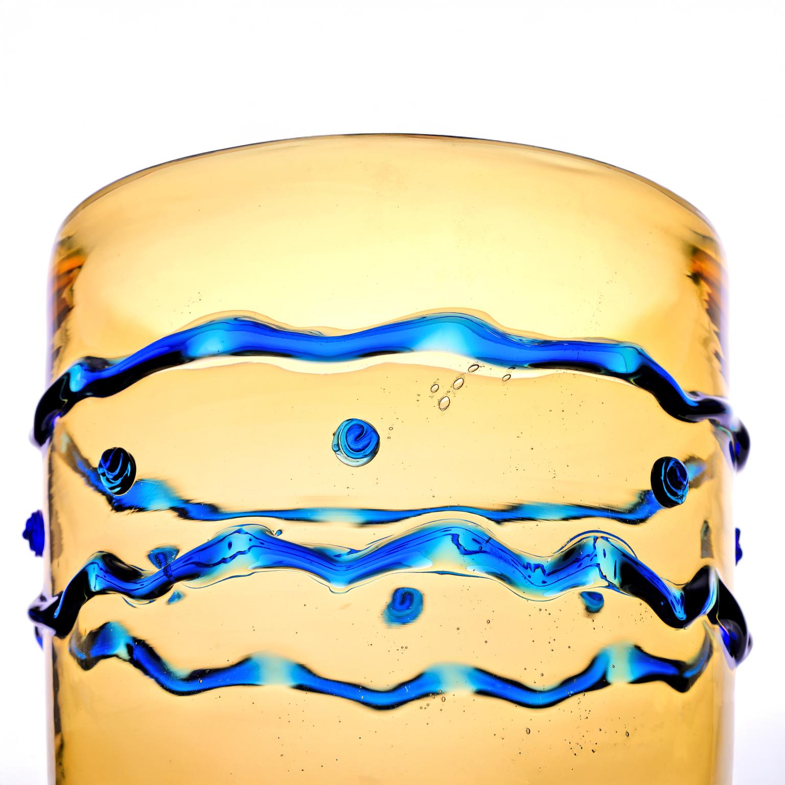 Art Déco Steuben Monumental Art Deco Vase in vendita