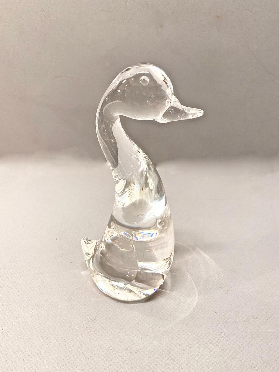North American Steuben Duck Figure For Sale