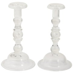 Steuben Rare Candlesticks, Midcentury