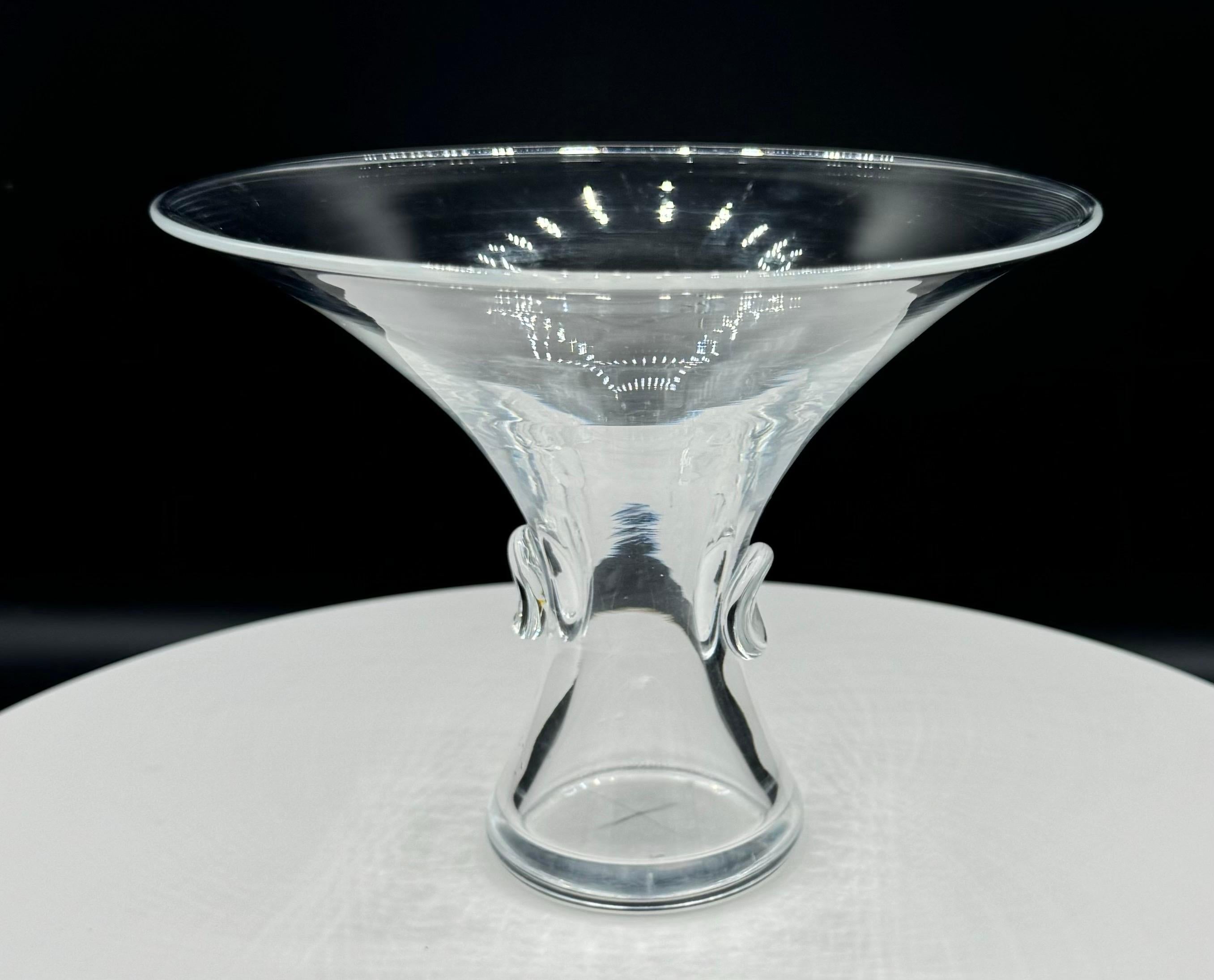 Steuben Thumbprint Bowl Series by George Thompson For Sale 4