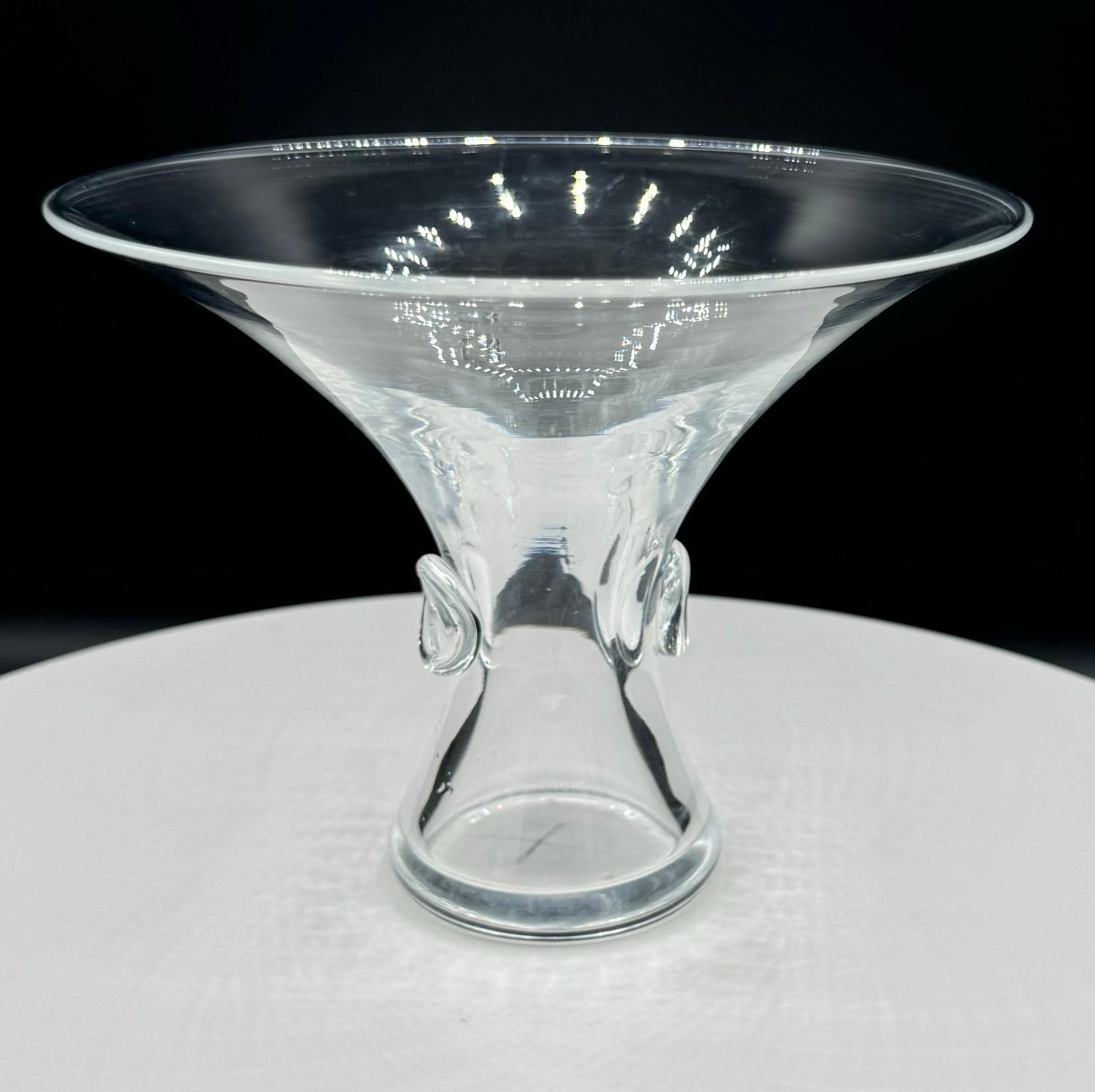 Steuben Thumbprint Bowl Series by George Thompson For Sale 6