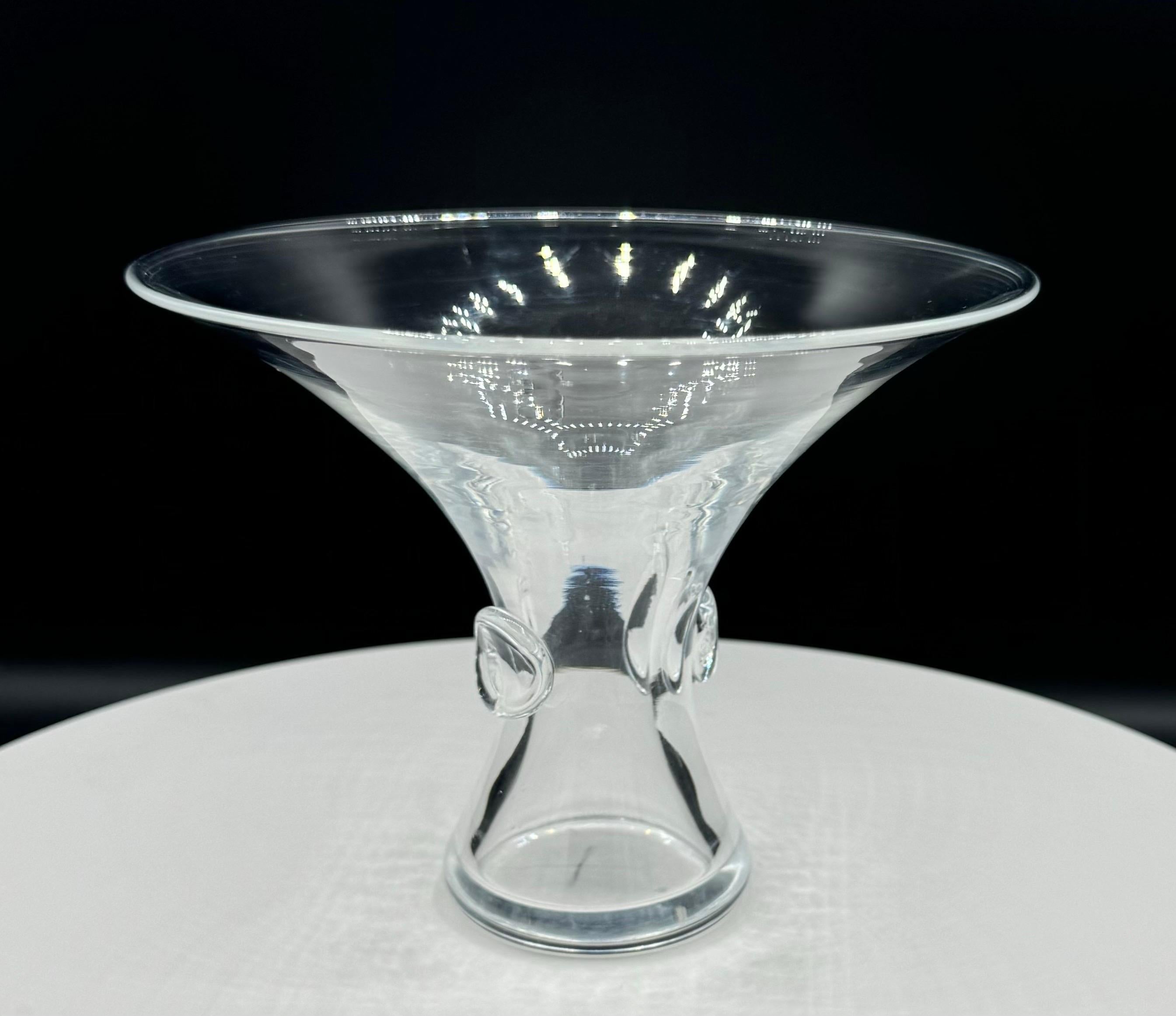 Steuben Thumbprint Bowl Series by George Thompson For Sale 7