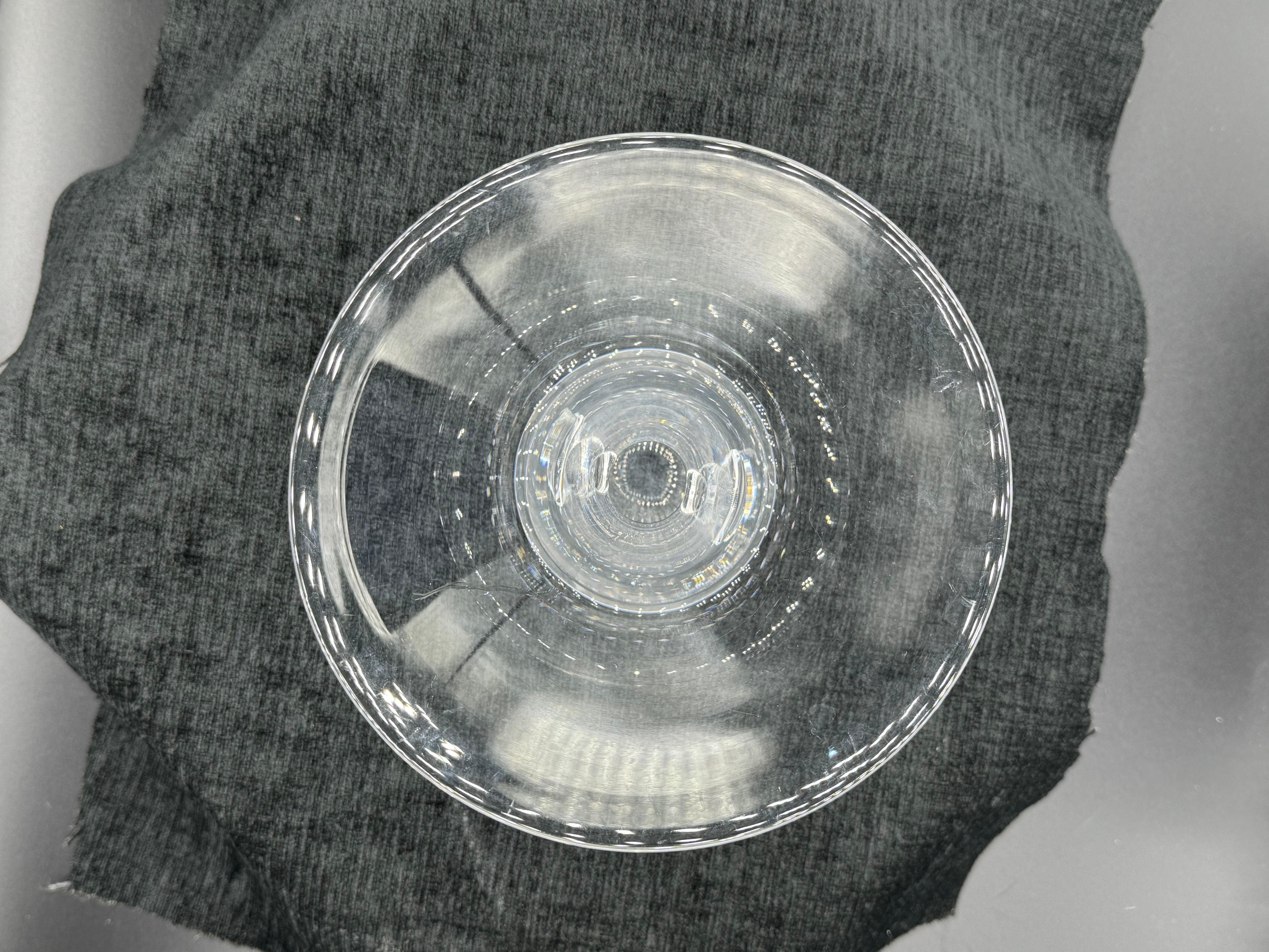 Steuben Thumbprint Bowl Series by George Thompson For Sale 11
