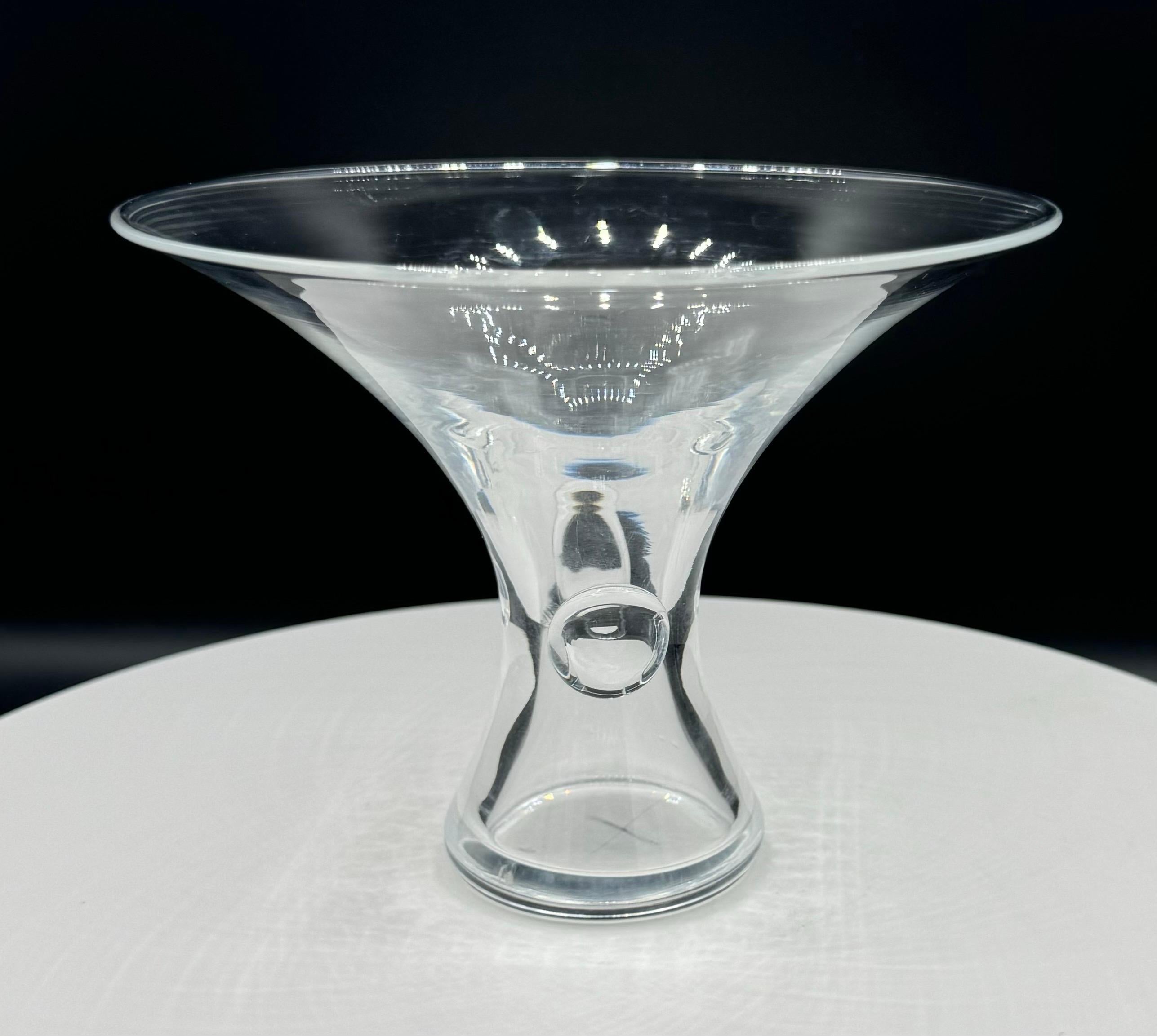 Steuben Thumbprint Bowl Series by George Thompson For Sale 1
