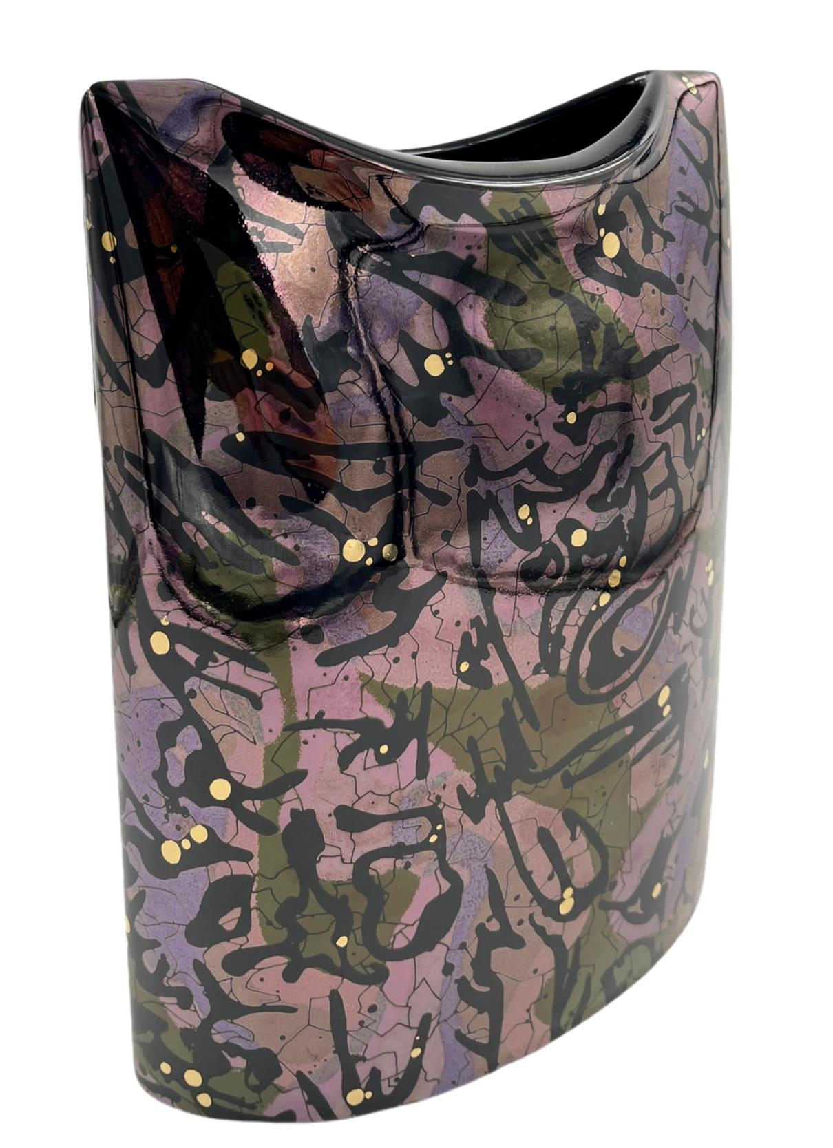 Post-Modern Bay Keramik Vase For Sale