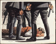 The Beating - Police and Man