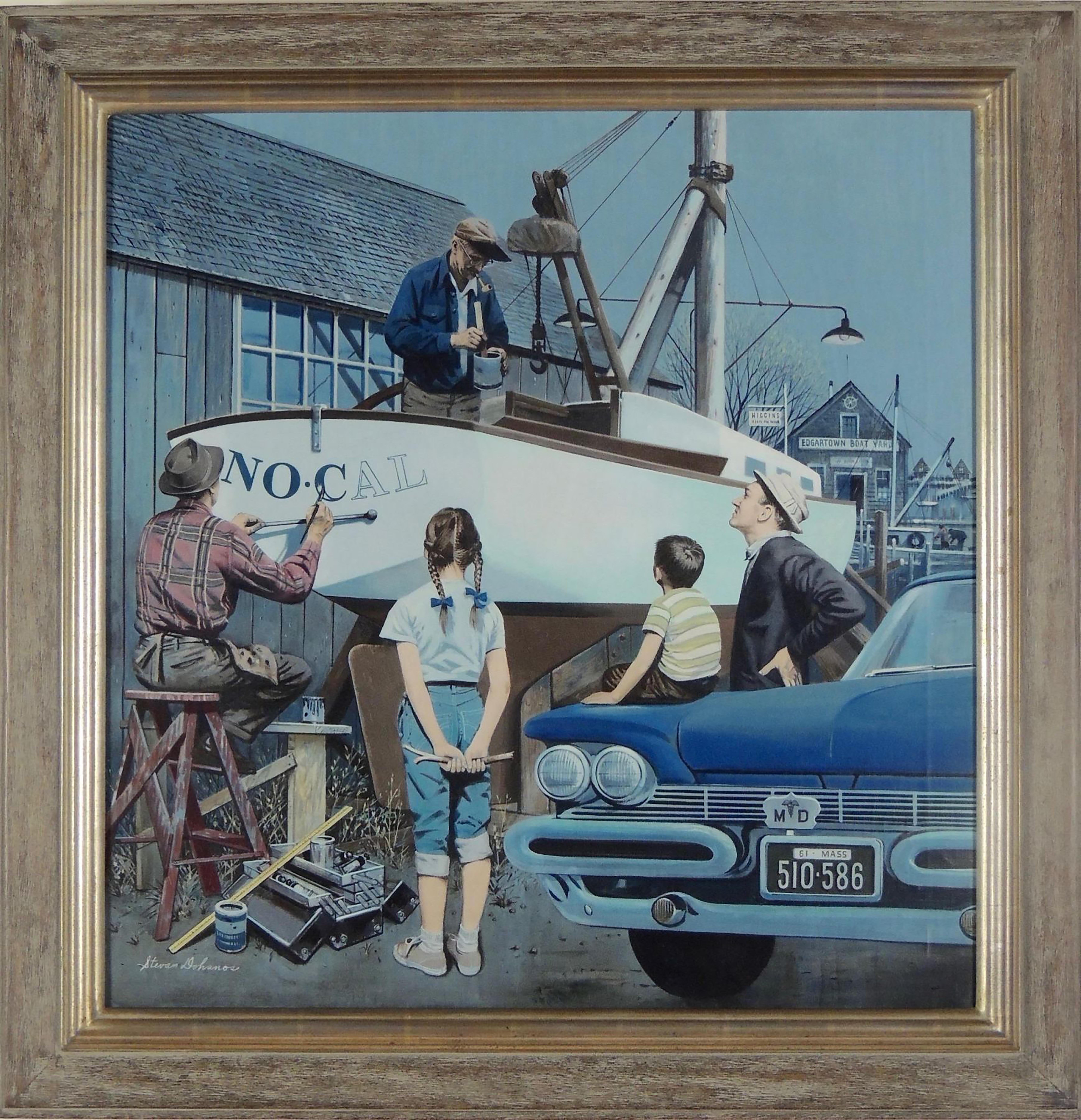 The No-Cal - Painting de Stevan Dohanos