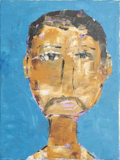 Marrakech Portrait #37, Painting, Acrylic on Canvas