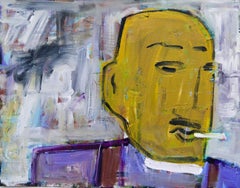 Paris Portraits: Avril, Painting, Acrylic on Canvas