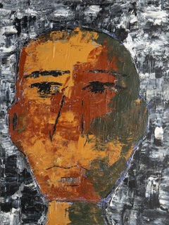 Paris Portraits - Ben, Painting, Acrylic on Canvas