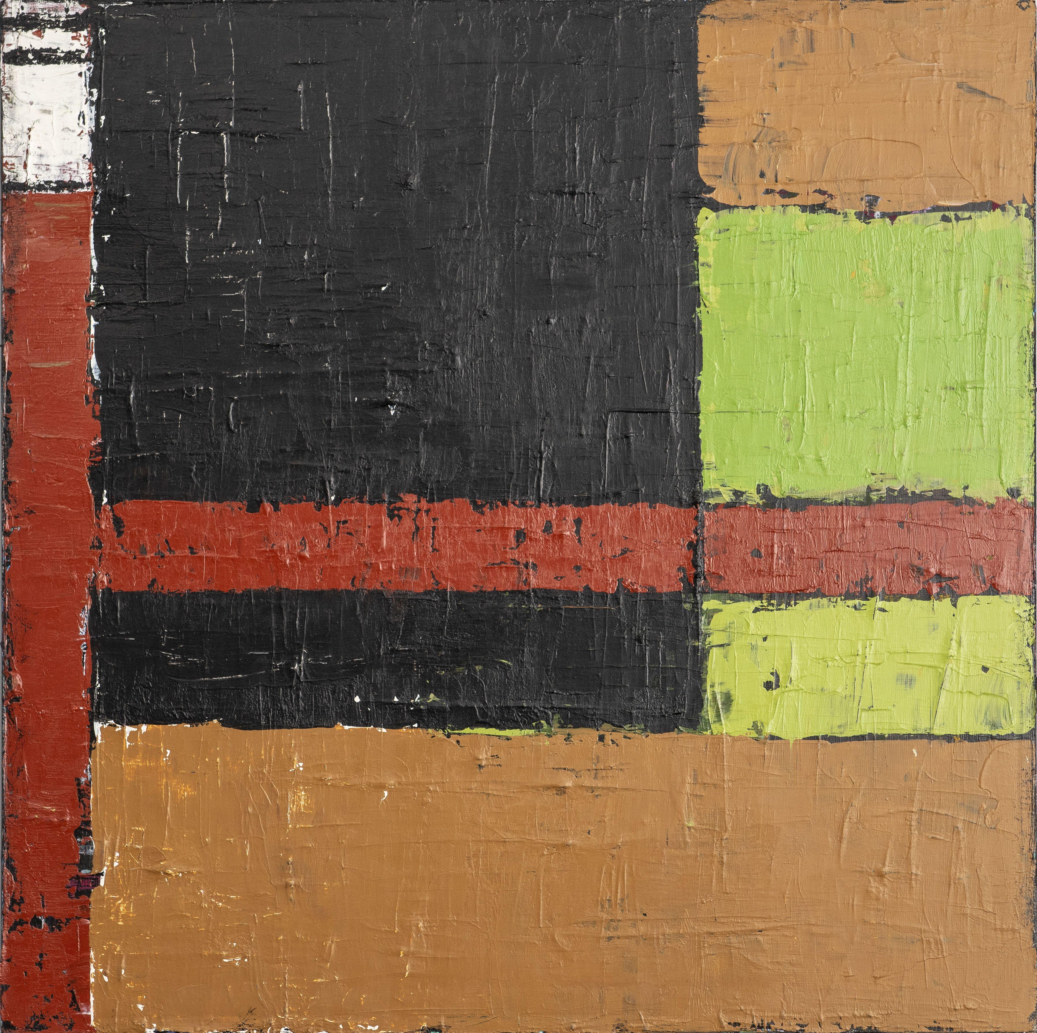 Paisaje urbano nº 10, Pintura, Acrílico sobre lienzo - Painting de Steve Alderton