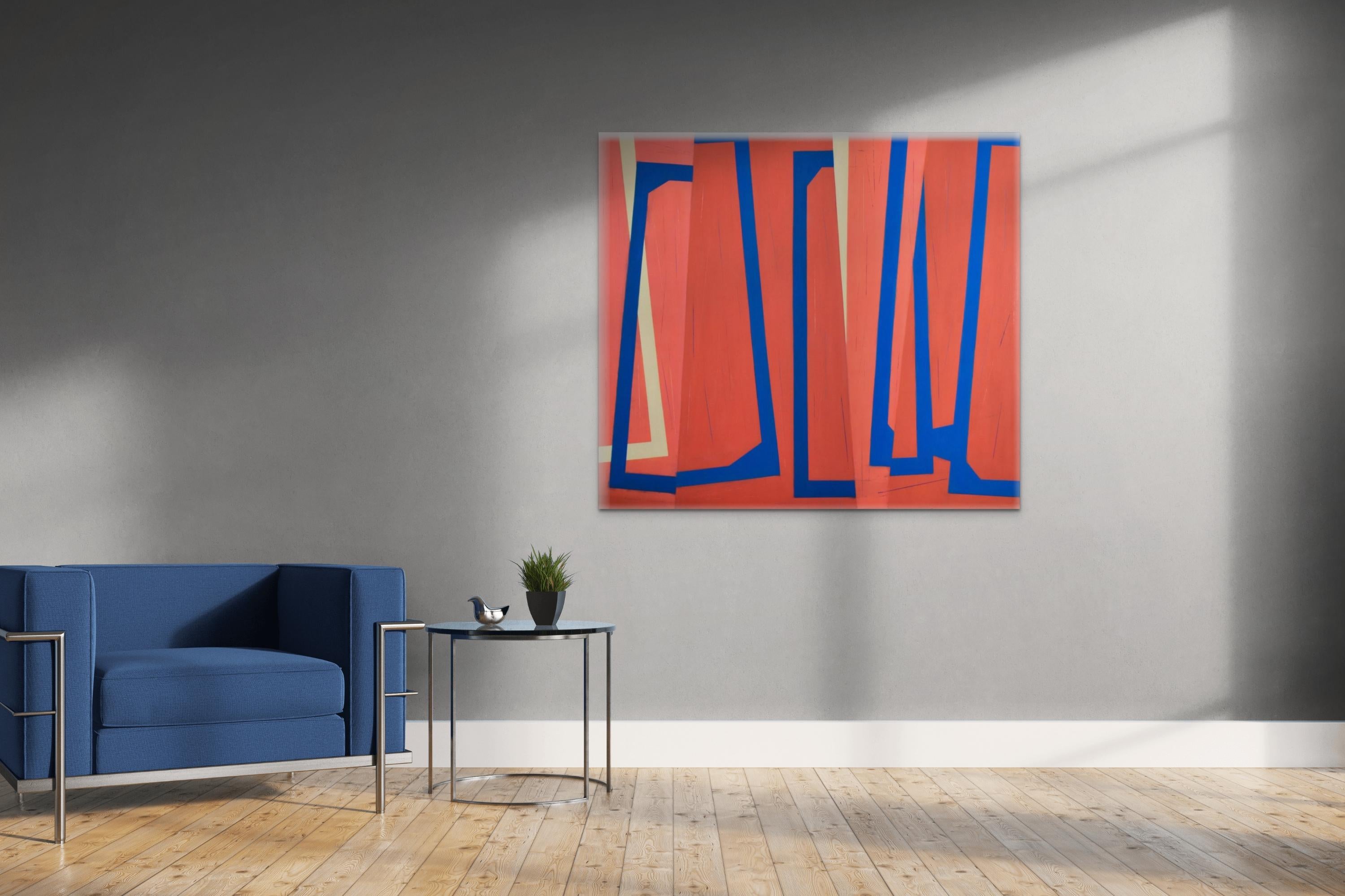 Jump Cut E13 (Abstract Painting) For Sale 1