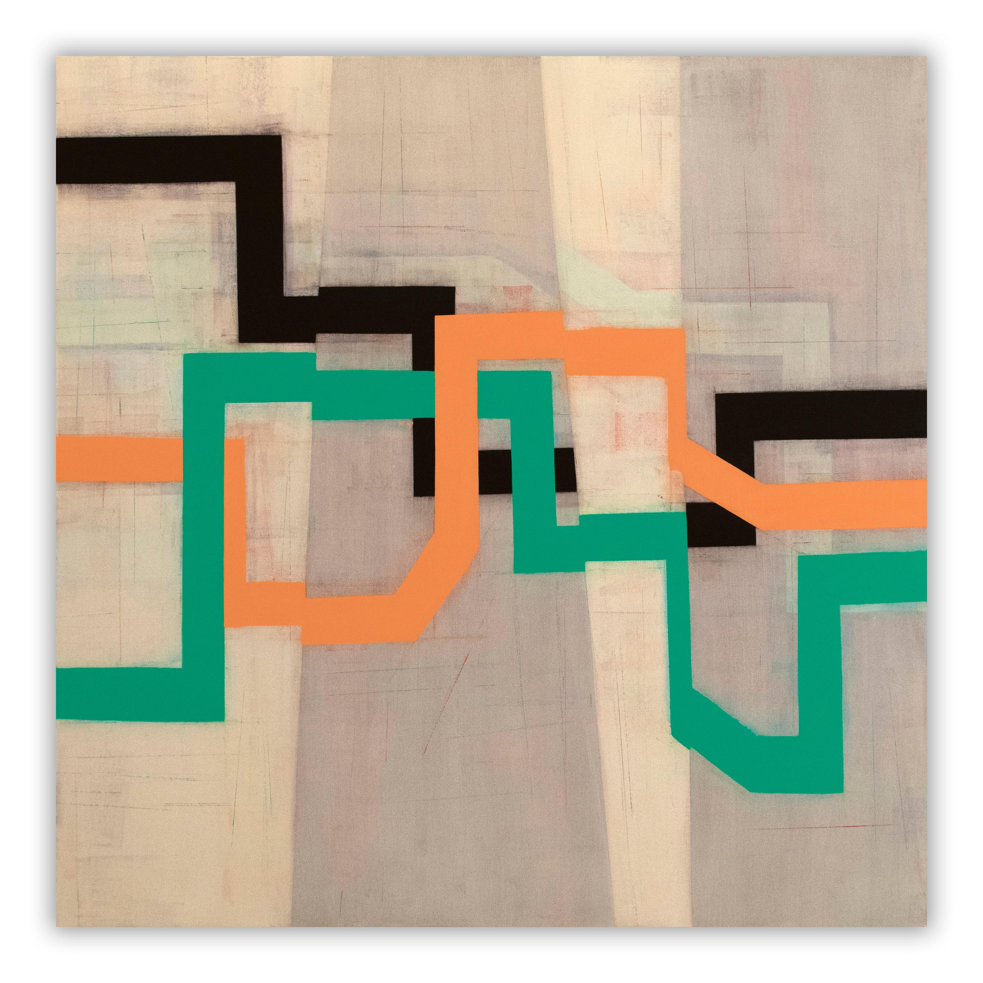 Never the Same Space Twice E8 (Abstract Painting)

Oil on canvas - Unframed

The philosophically conceptual abstract artist Steve Baris explores the spatial and temporal inconsistencies of our rapidly developing technological age. He lives and works