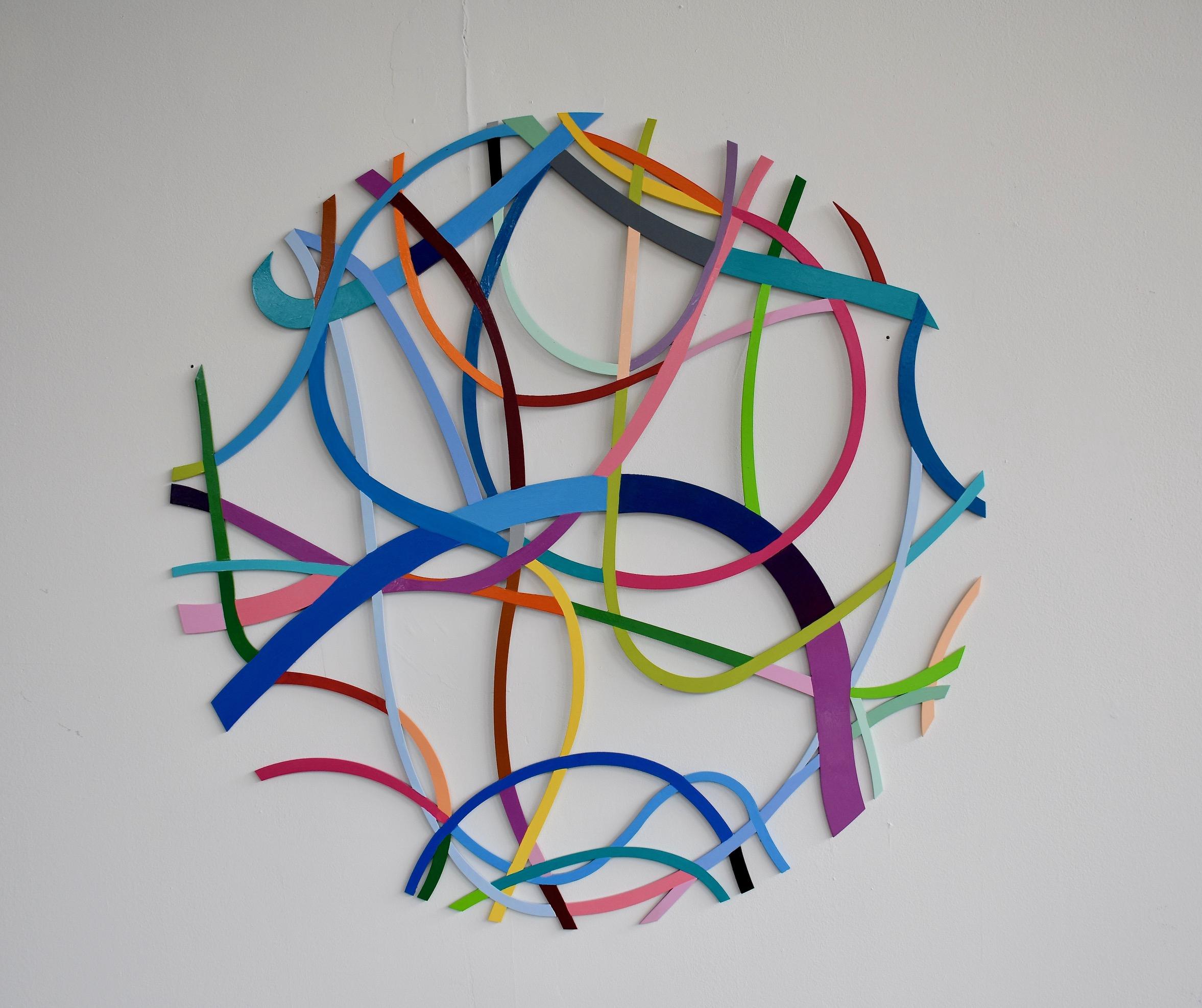 Steve Bickley Abstract Sculpture - Traveler