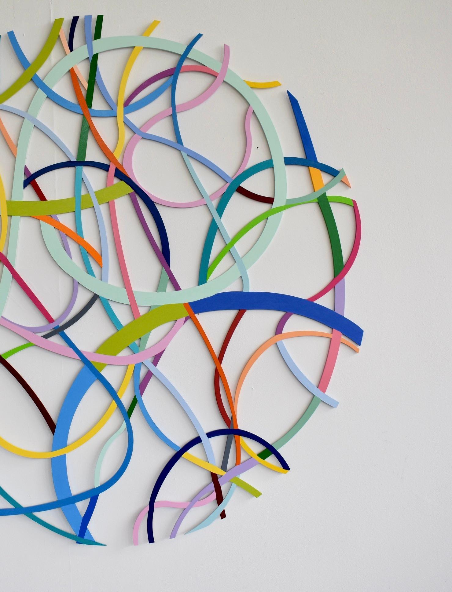Wide Awake - Abstract Sculpture by Steve Bickley