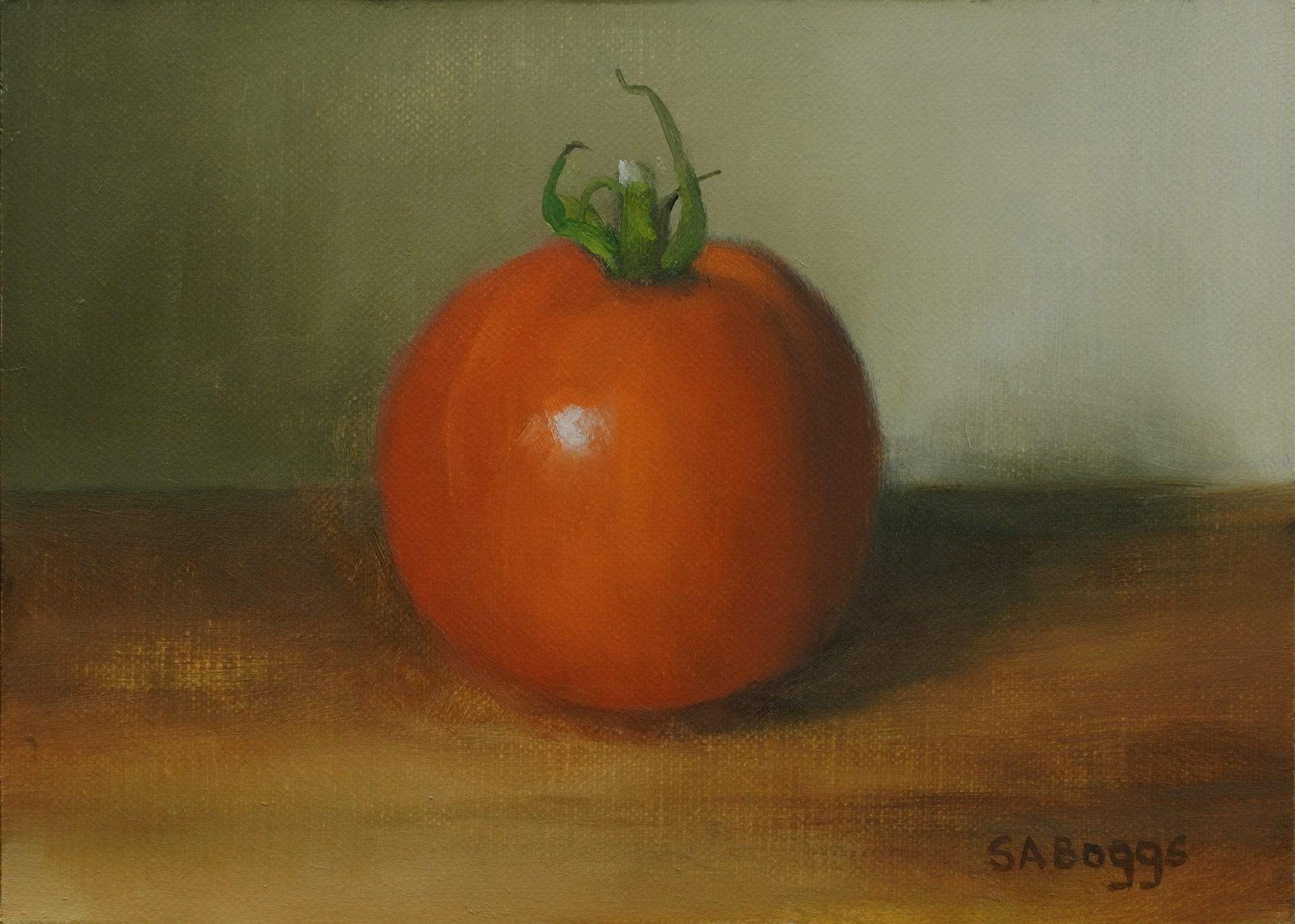 Better Boy Tomato, Oil Painting
