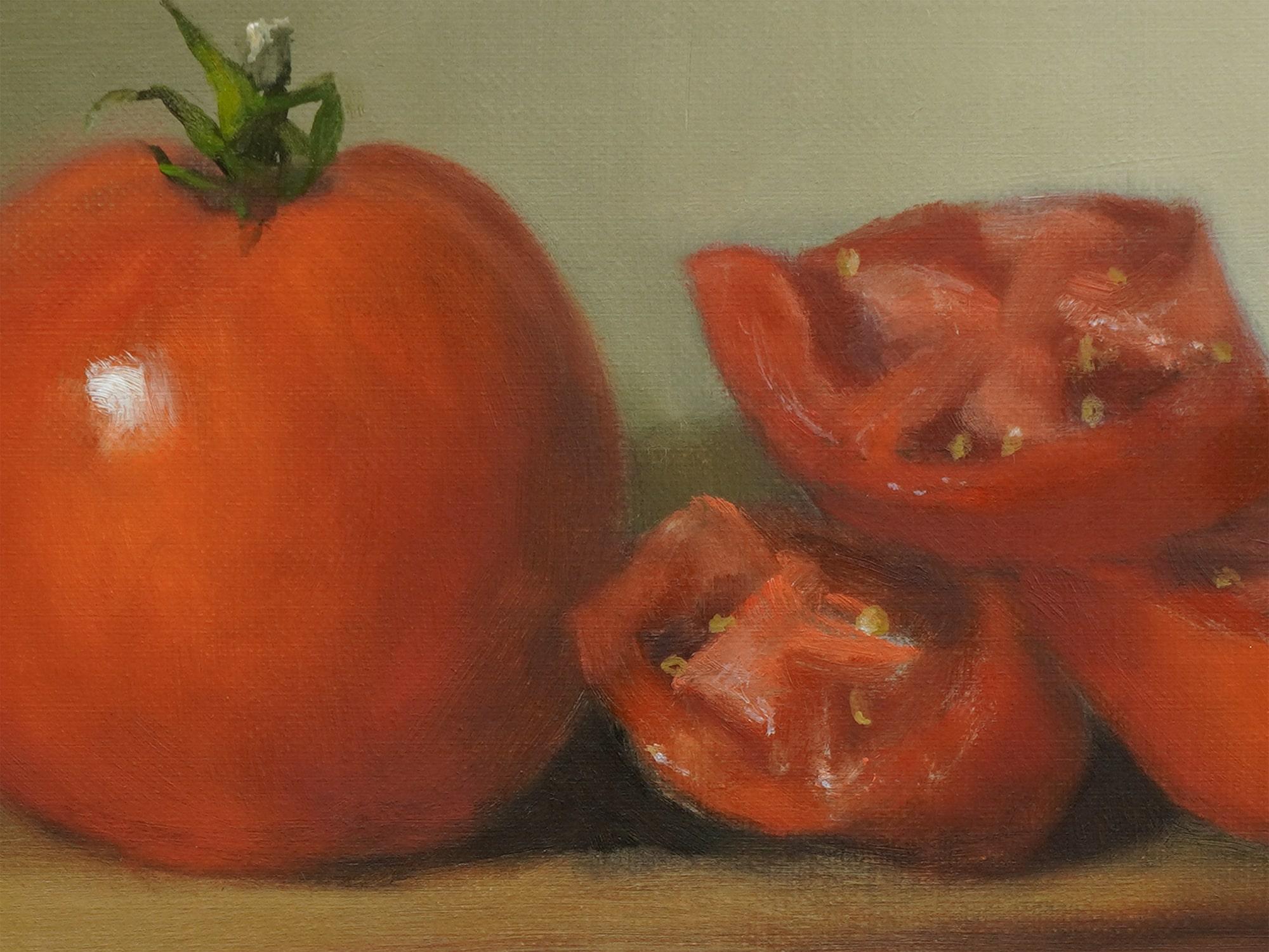 Pomodori, Pittura a olio in vendita 1
