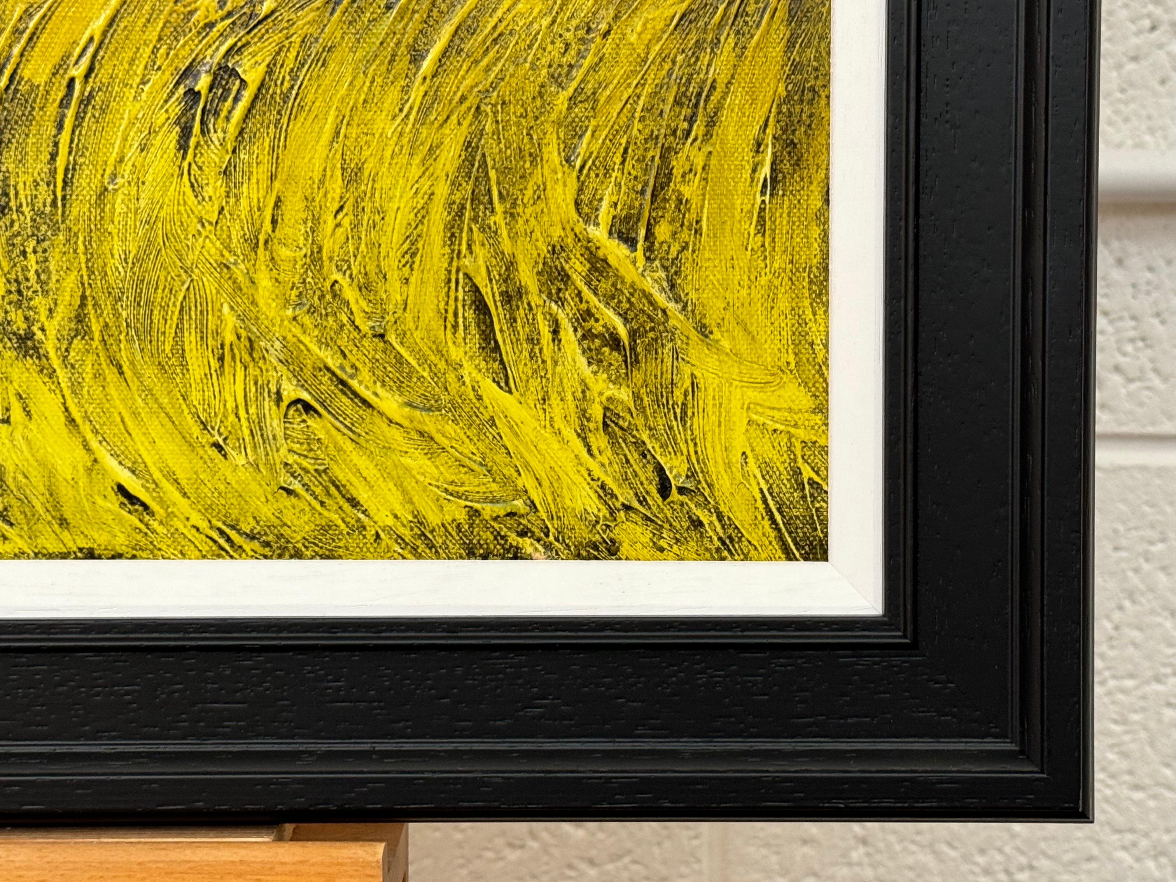 Paisaje abstracto y colorista de obras hidráulicas en la campiña inglesa en venta 5
