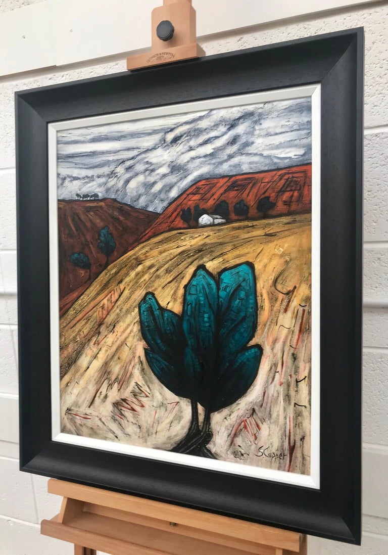 Steve Capper Lone Tree in Yorkshire England Abstract Landscape