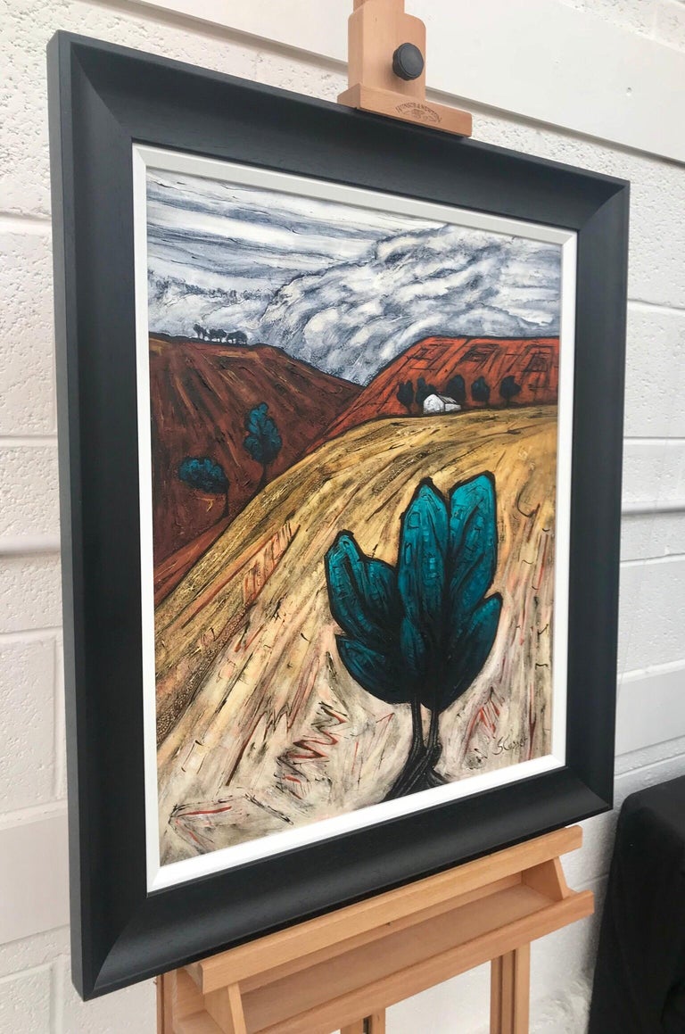 Steve Capper Lone Tree in Yorkshire England Abstract Landscape