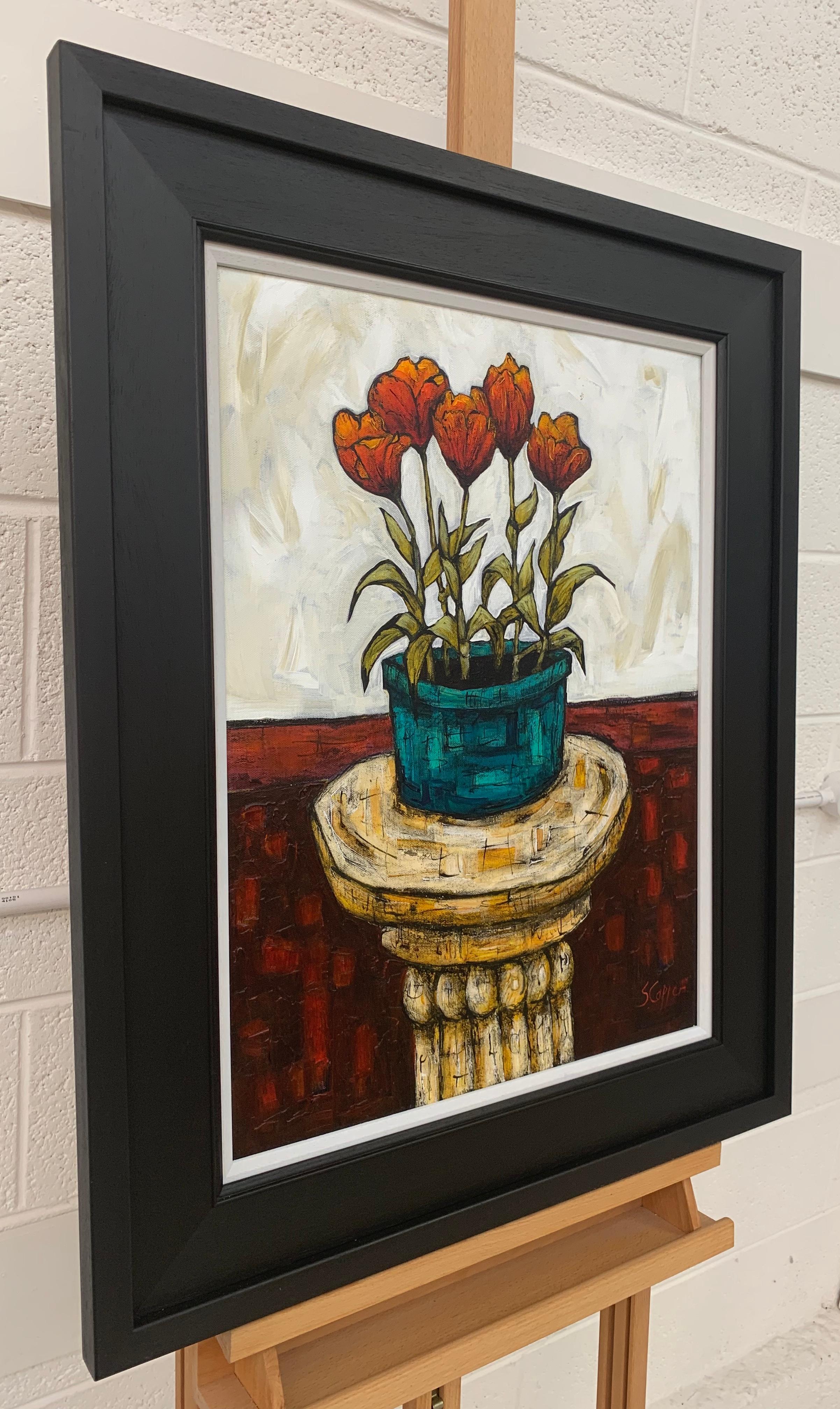 cubism flower vase