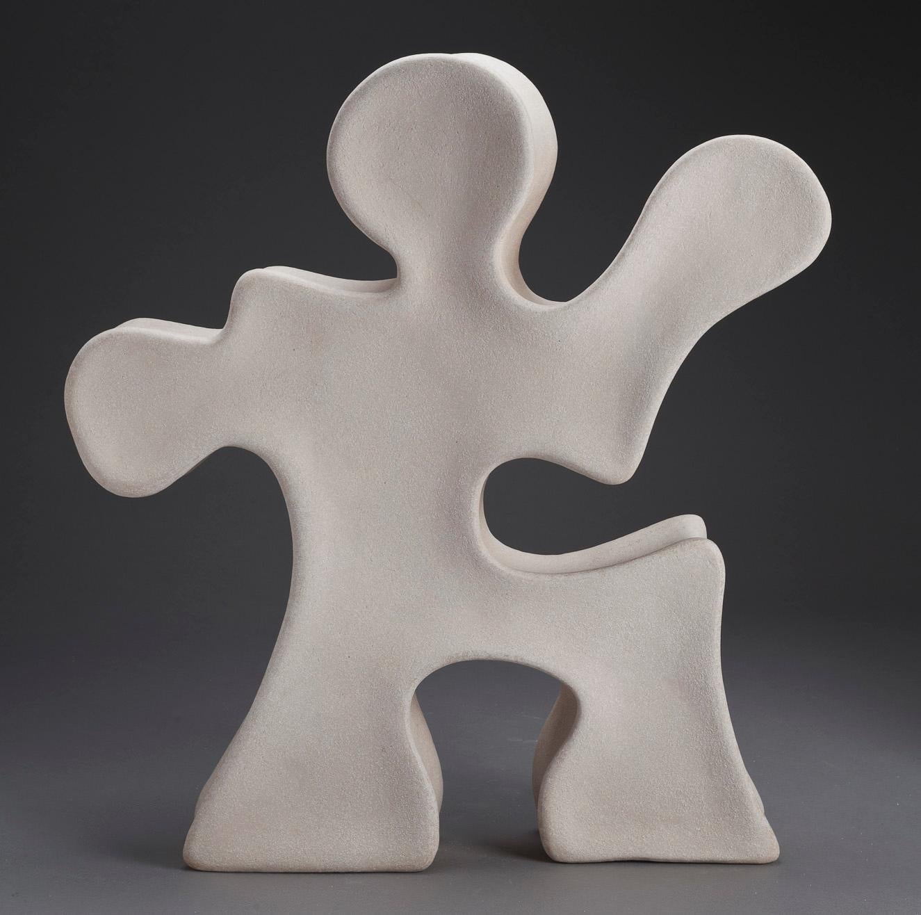 Steve Cartwright, Jigsaw Man

Handgefertigte Bildhauerkeramik, Steinzeug Ton, gebrannt bis 1250c

Höhe von 48cm (18.9 in)

Auflage von 5 Stück pro Jahr