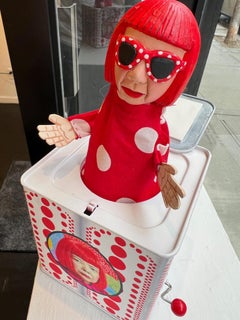 Working Kusama jack in the Box popart sculpture contemporary interior music