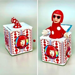 Working Kusama jack in the Box popart sculpture contemporary interior music