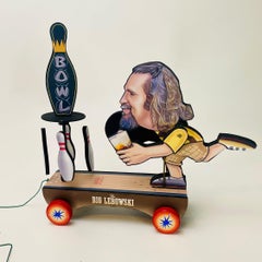 Working "The Dude" Pull Toy