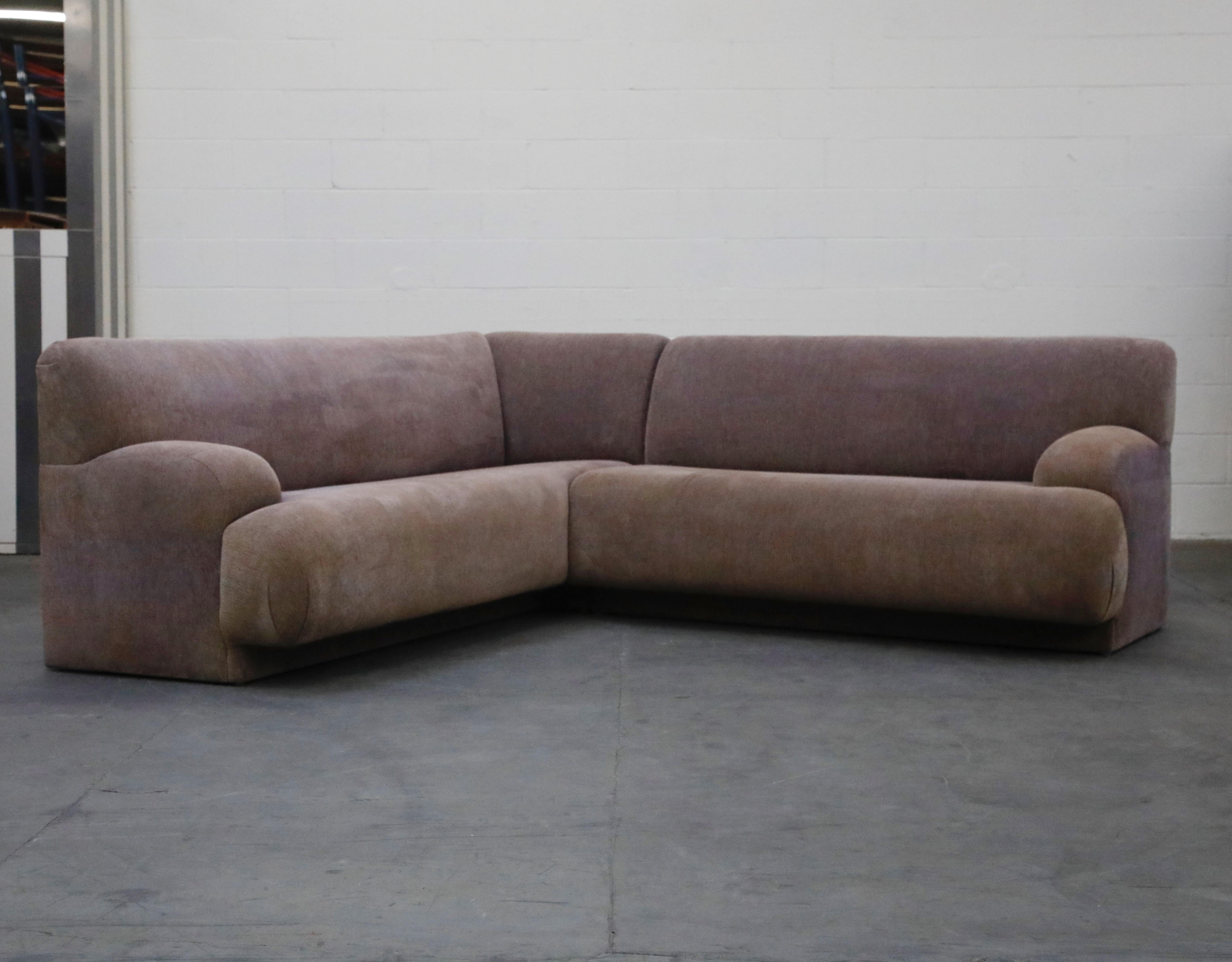 Steve Chase for Martin Brattrud Postmodern Sectional Sofa, 1980s 5