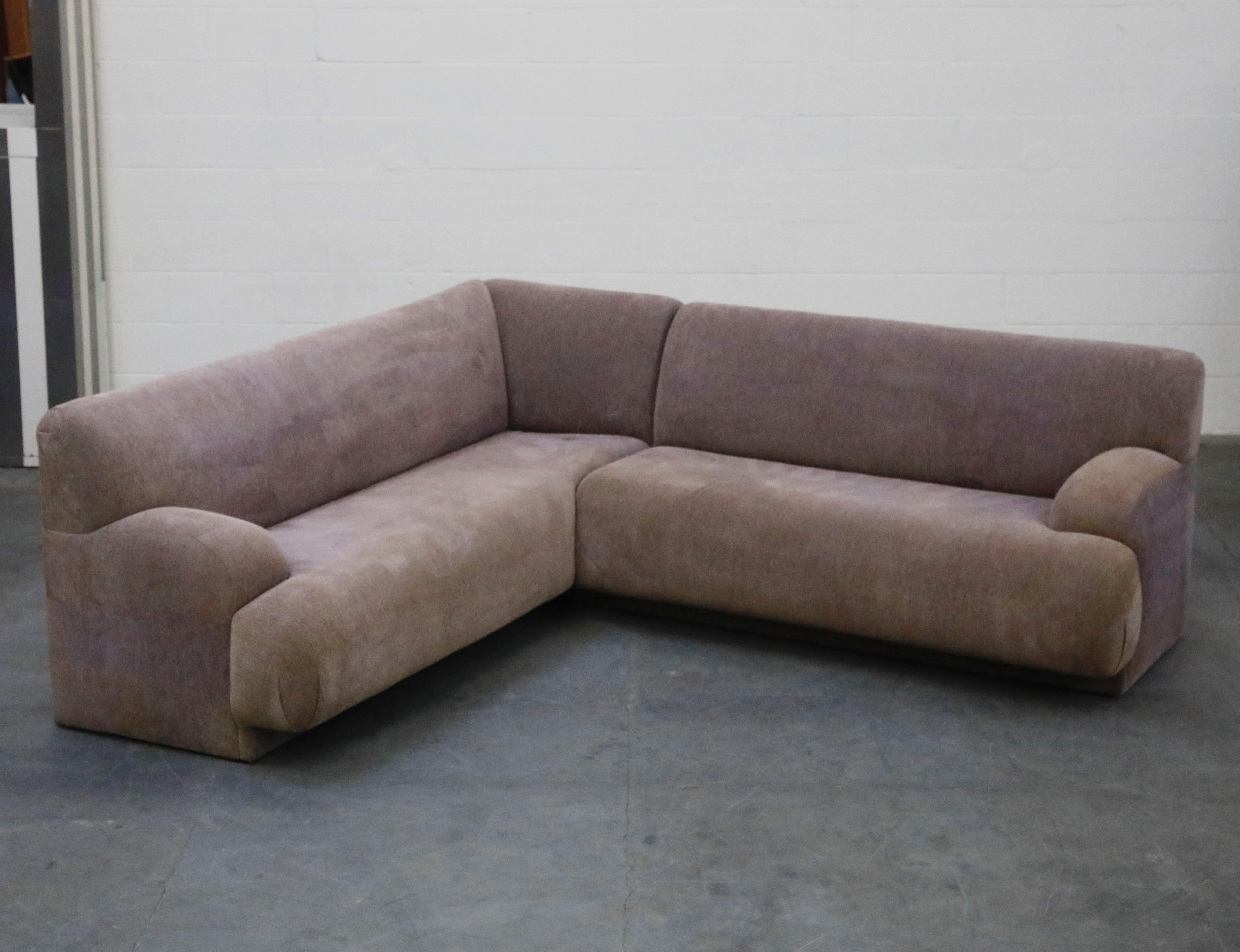 Steve Chase for Martin Brattrud Postmodern Sectional Sofa, 1980s 7