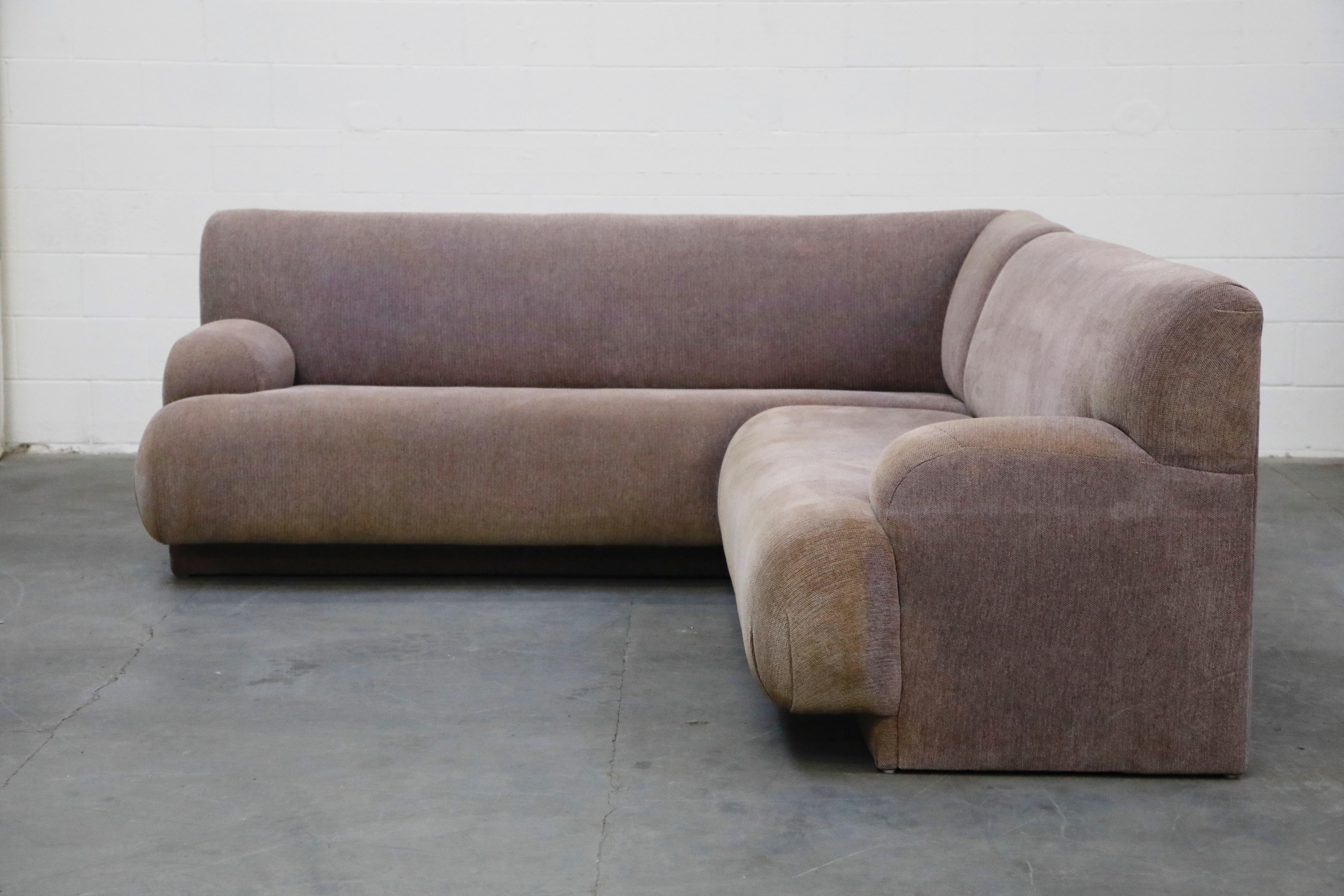 Post-Modern Steve Chase for Martin Brattrud Postmodern Sectional Sofa, 1980s