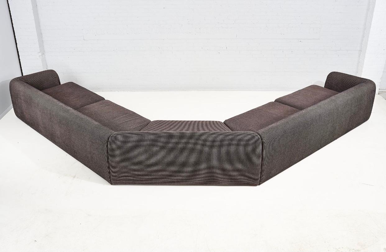 Late 20th Century Steve Chase Illuminated Sectional Sofa, 1980