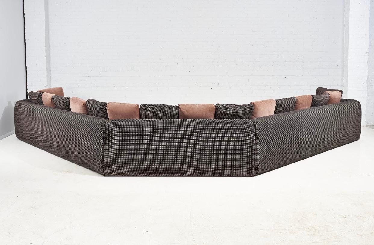 Steve Chase Illuminated Sectional Sofa, 1980 1