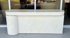 Steve Chase Plaster Asymmetrical Console Table