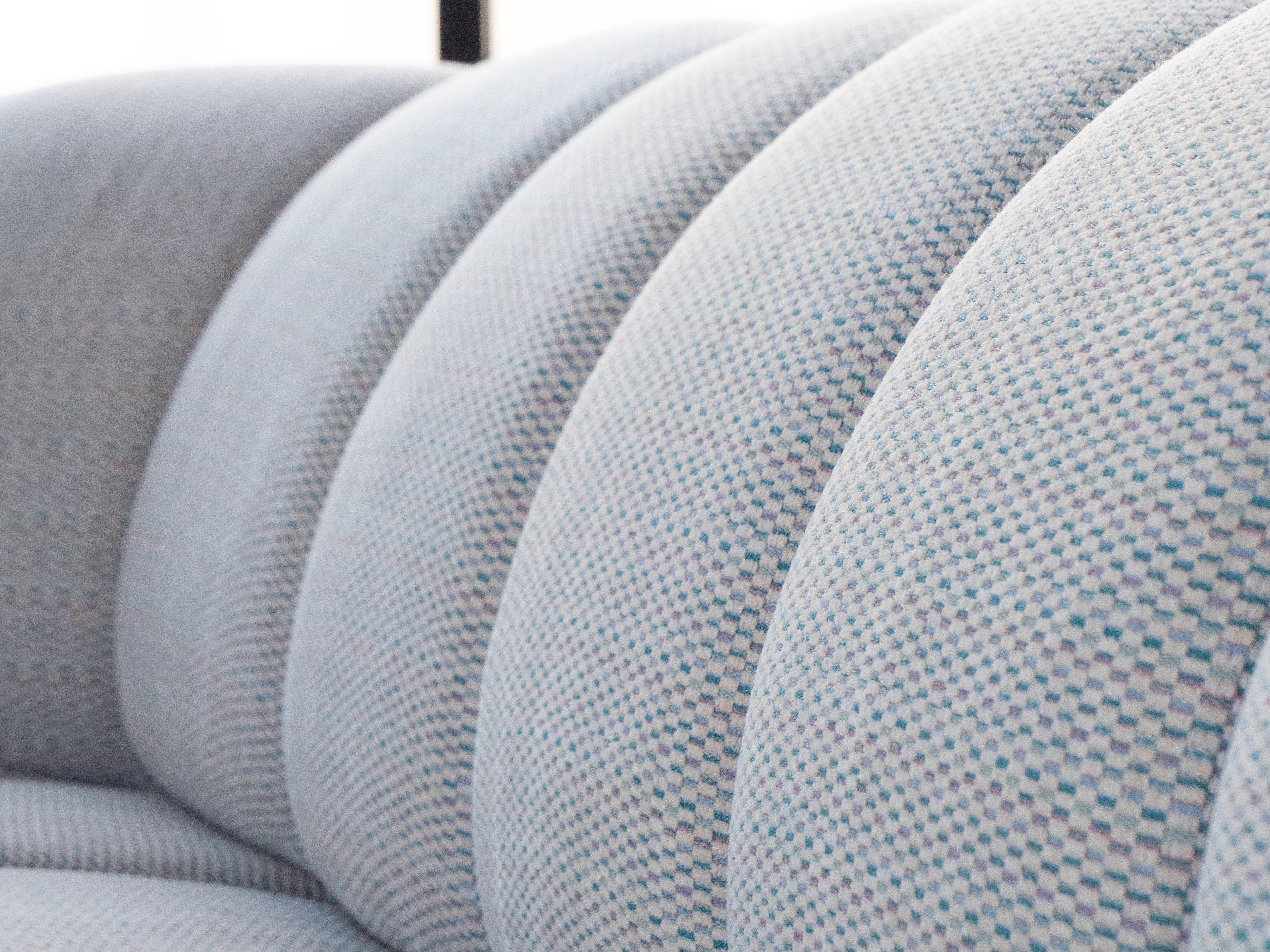 Late 20th Century Steve Chase Postmodern Illuminated Monterey Channel Sofa, Circa 1980's For Sale