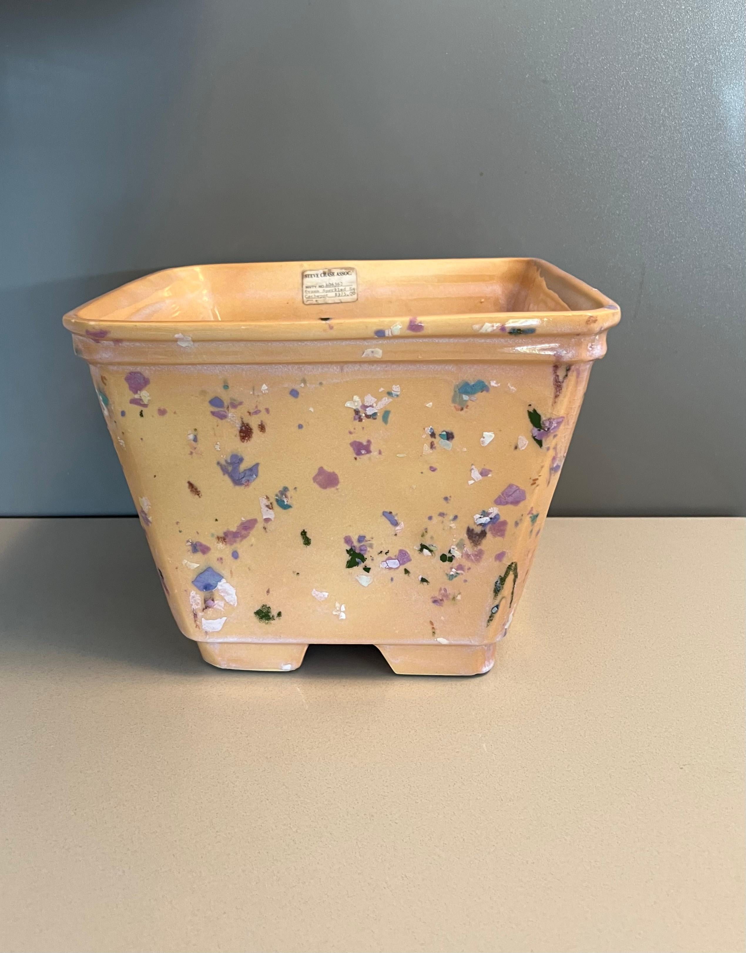 Modern Steve Chase Studio Ceramic Cachepot For Sale