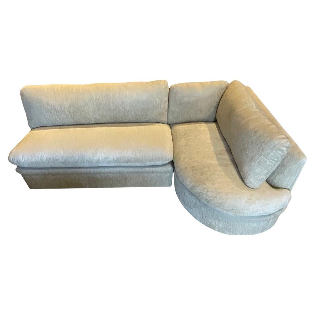 Steve Chase Style Sectional Sofa For Sale